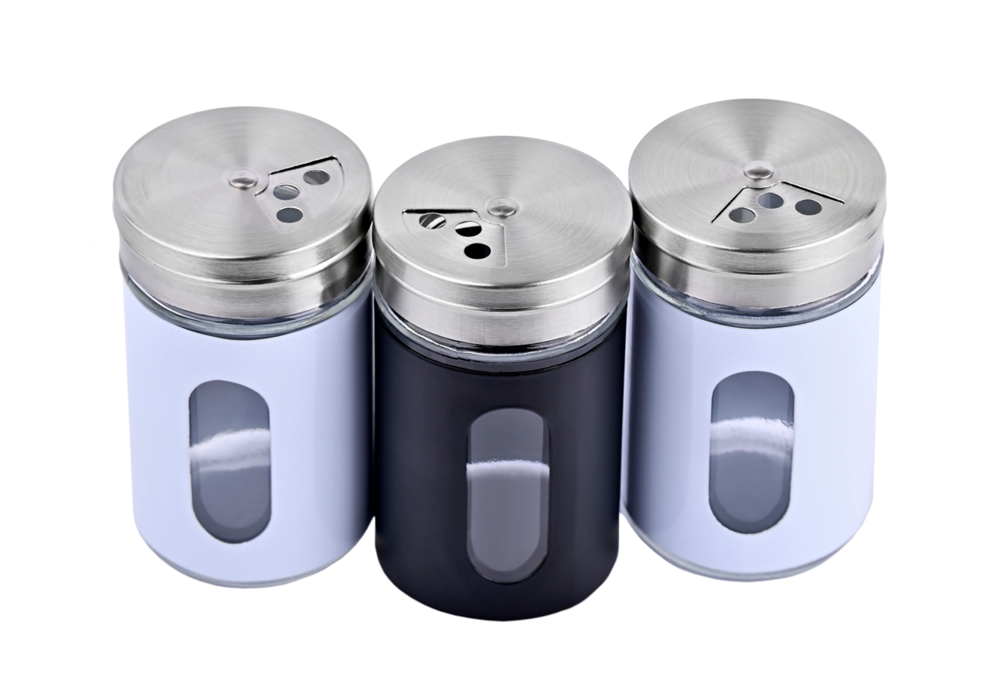 Distributeurs d'épices en inox