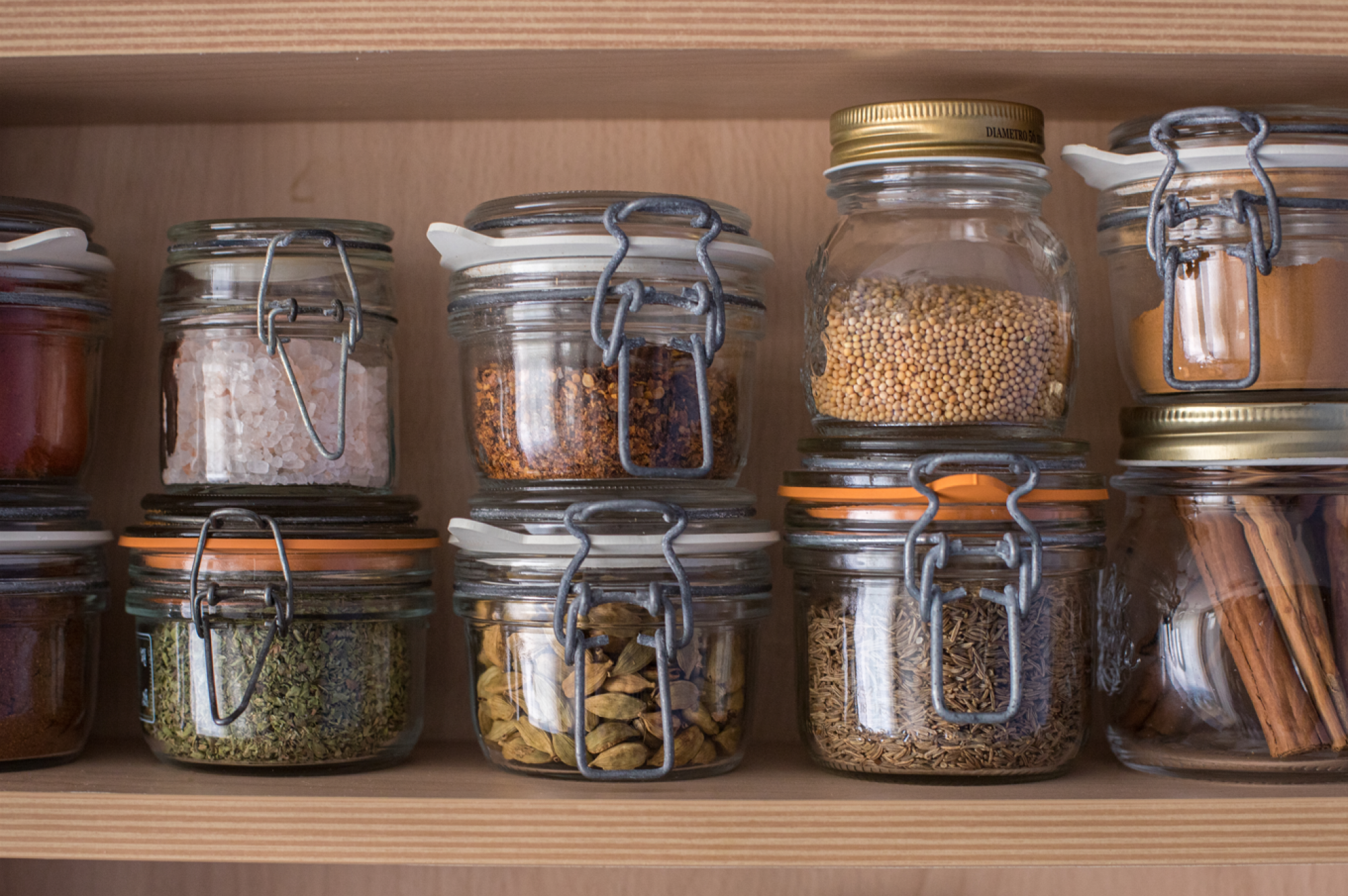 Porte-bocaux empilable