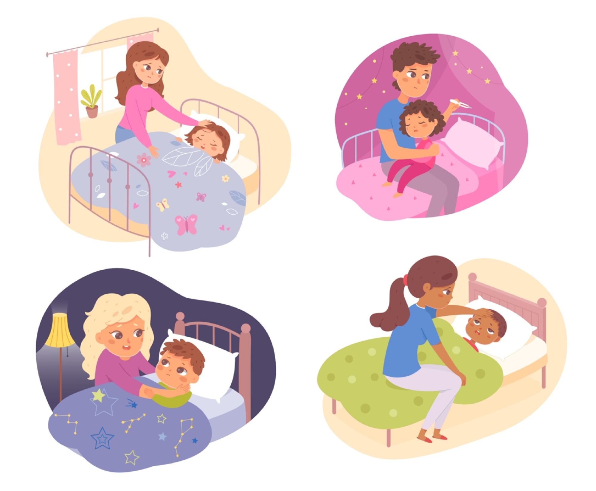 Garde d'enfants malade à domicile