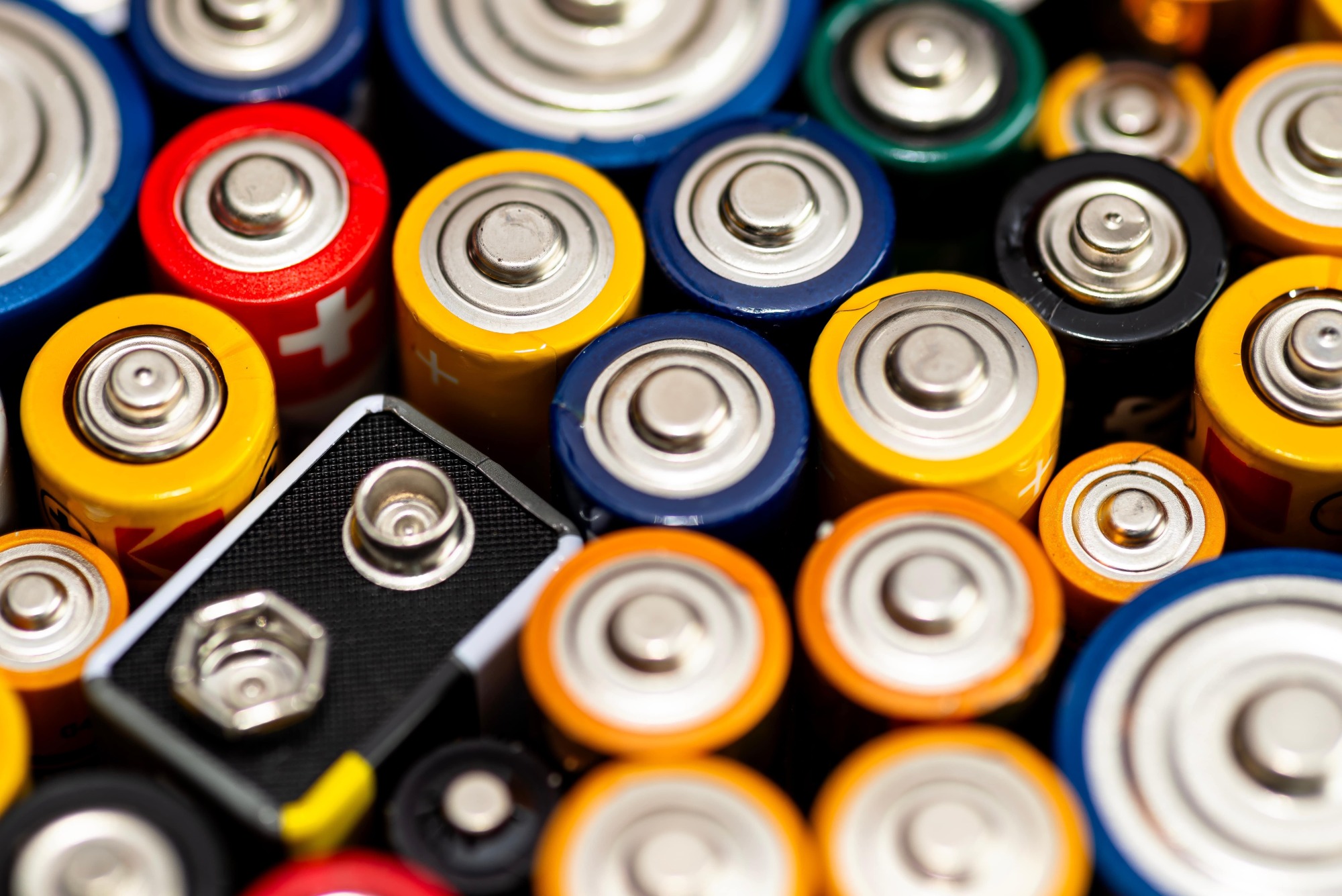 Recyclage des piles et batteries