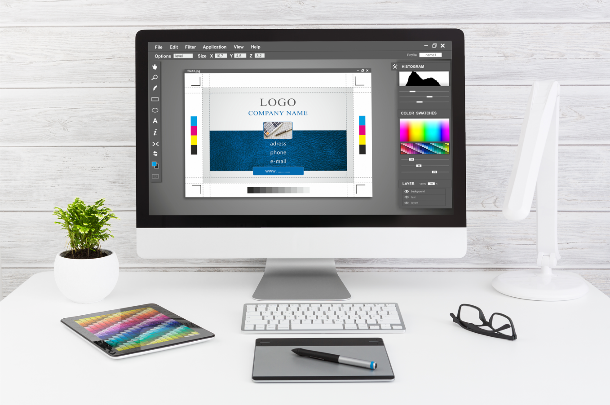 Design de carte de visite