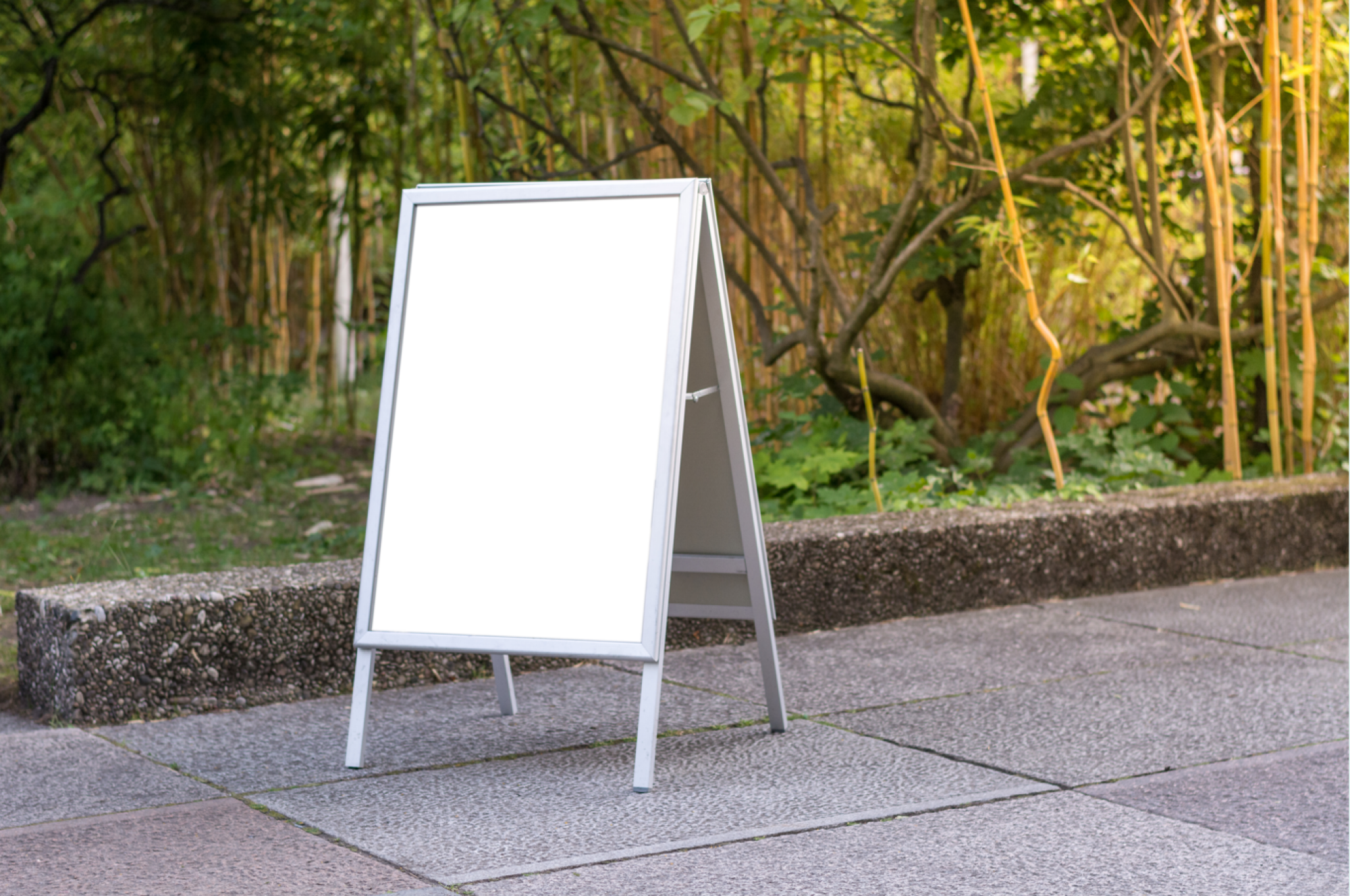 Impression de stop-trottoirs publicitaires