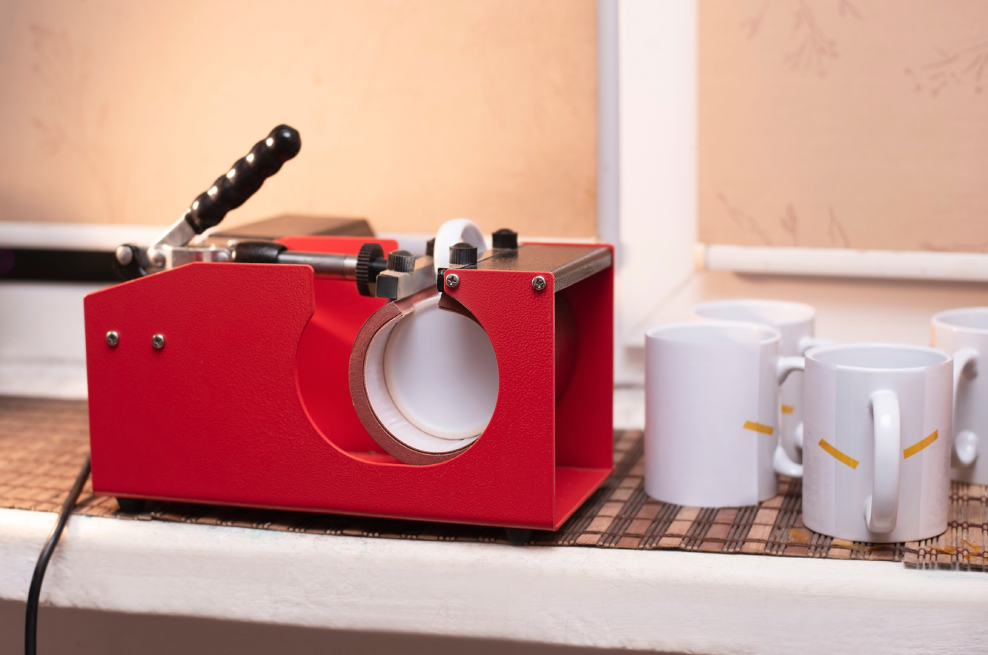 Impression par sublimation sur mugs