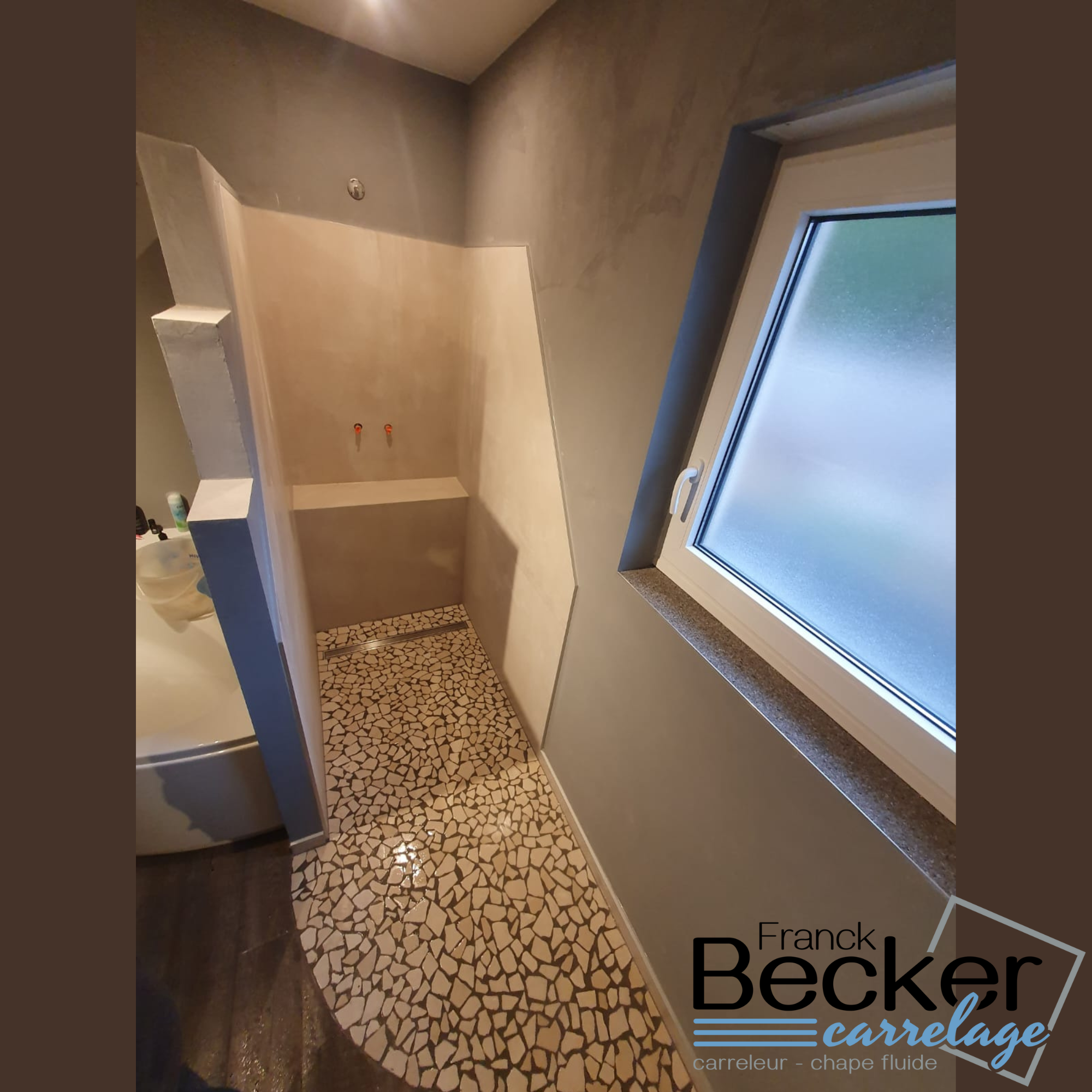 Pose de carrelage ou pierre naturelle tout type de formats