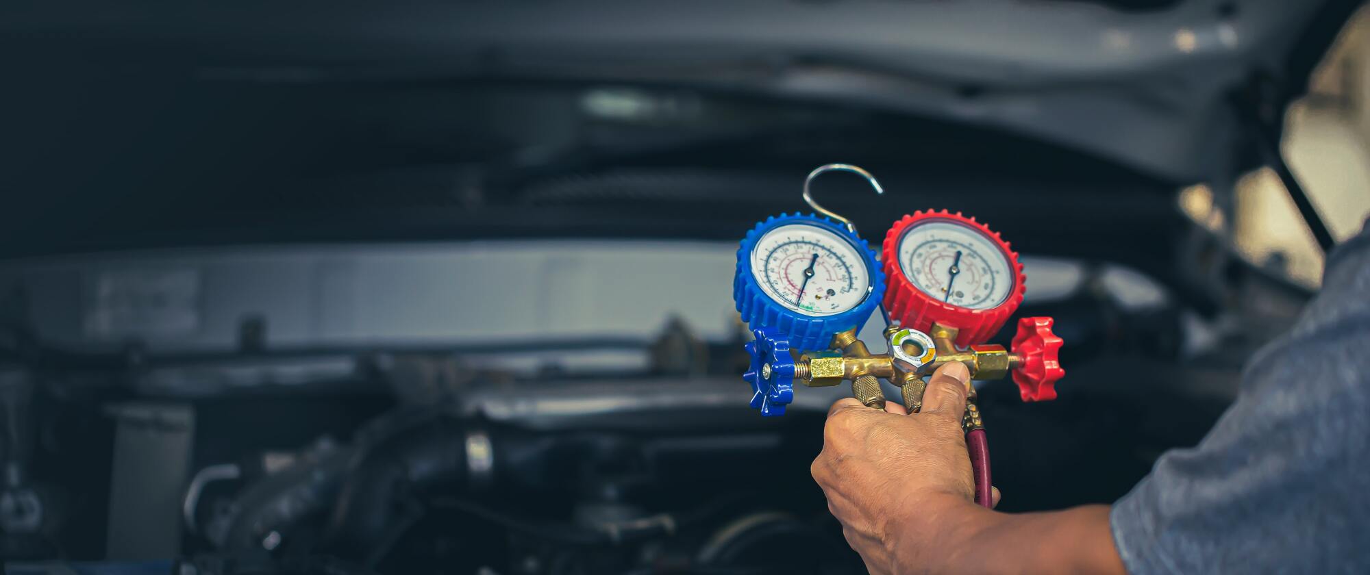 Réparation de fuite de système de climatisation