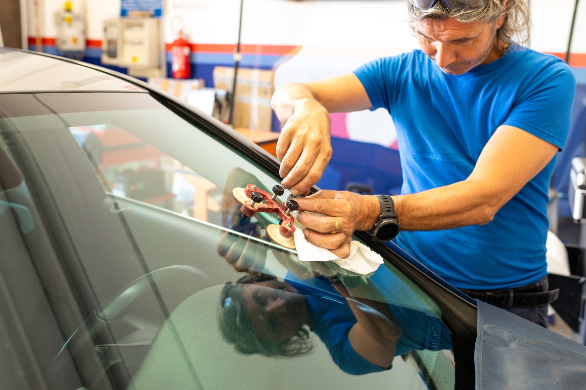 Réparation de pare-brise