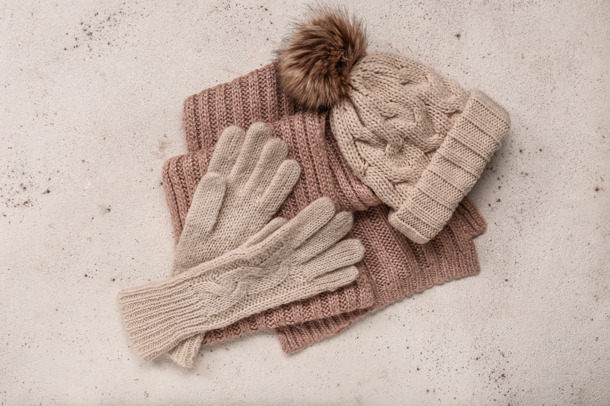 Gants en laine pour femme