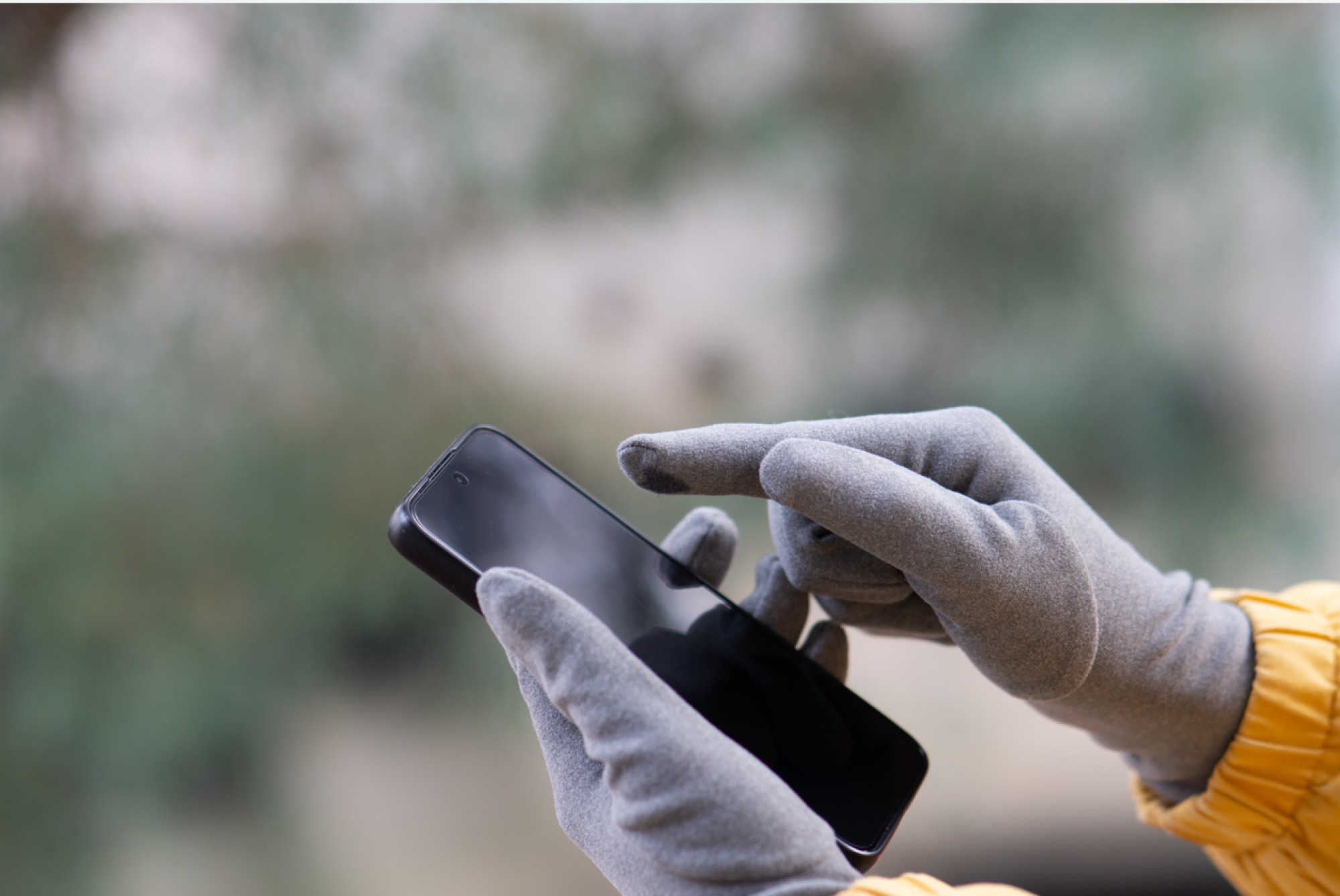 Gants tactiles pour écrans