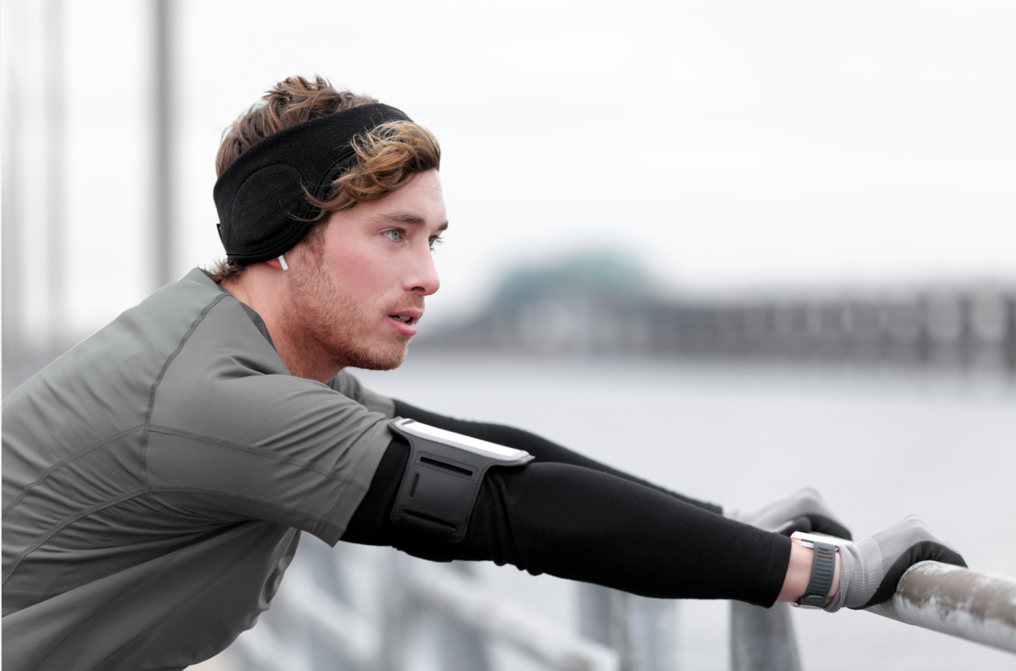 Bandeau en laine pour homme