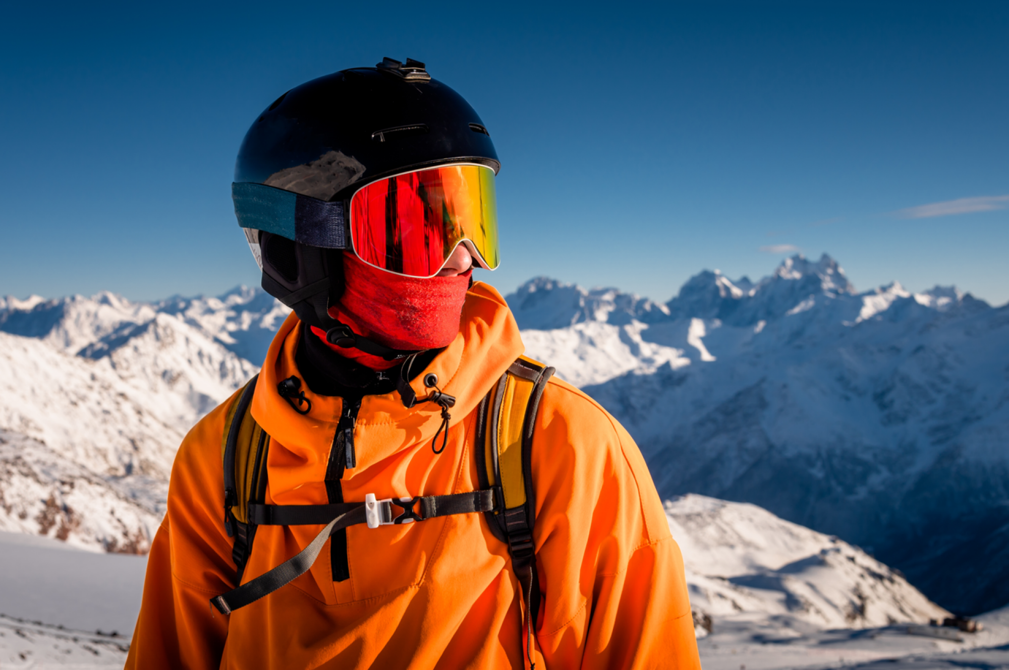 Masque de ski orientable