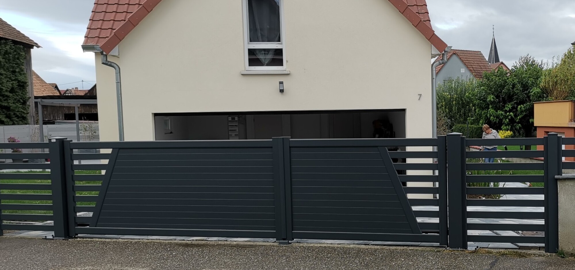 Portail 2 battants modèle Tokyo