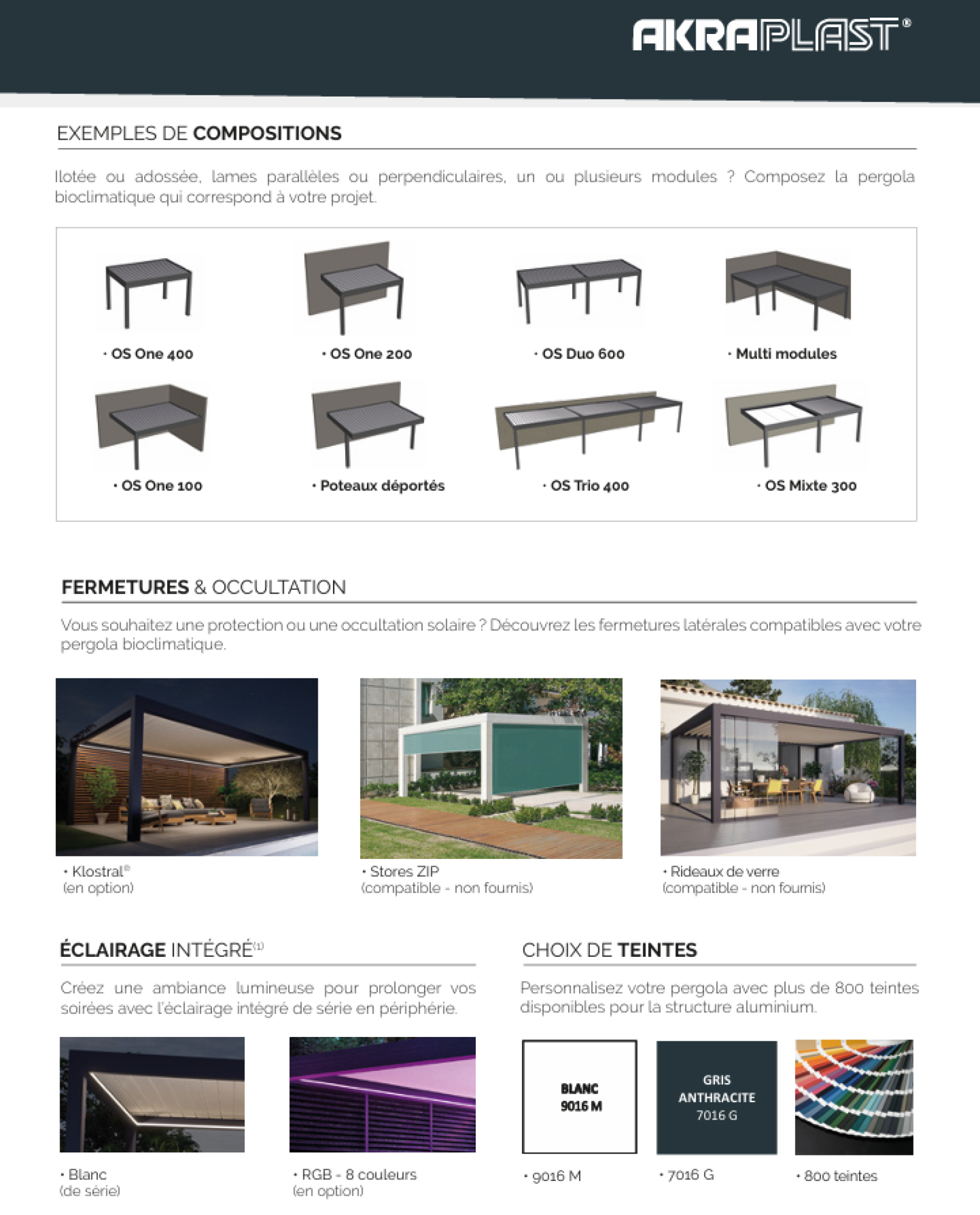 Pergola bioclimatique ombrisun® proche Soissons dans l’Aisne – SBF Entreprise