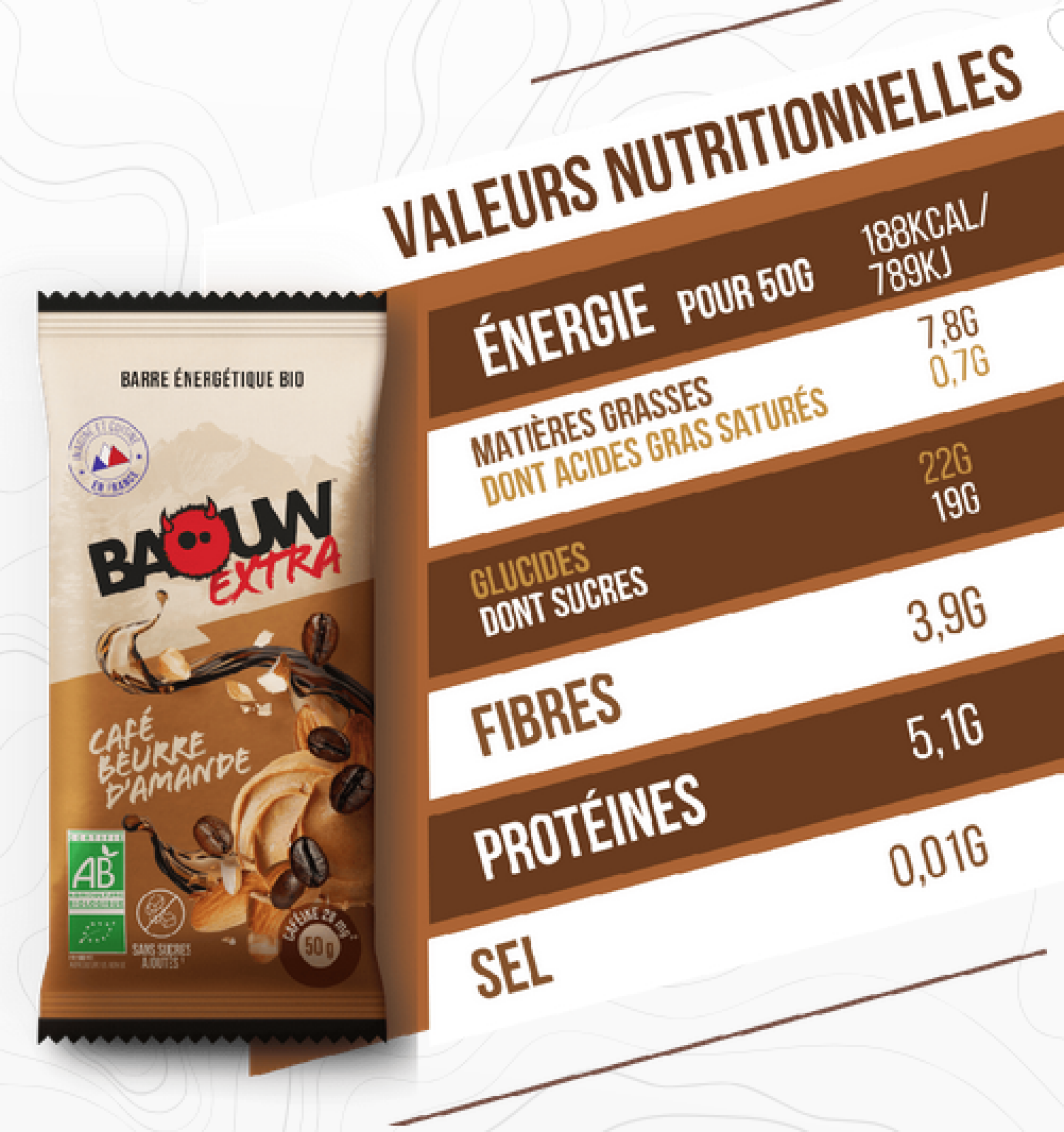 Baouw Extra - Café Beurre d'Amande