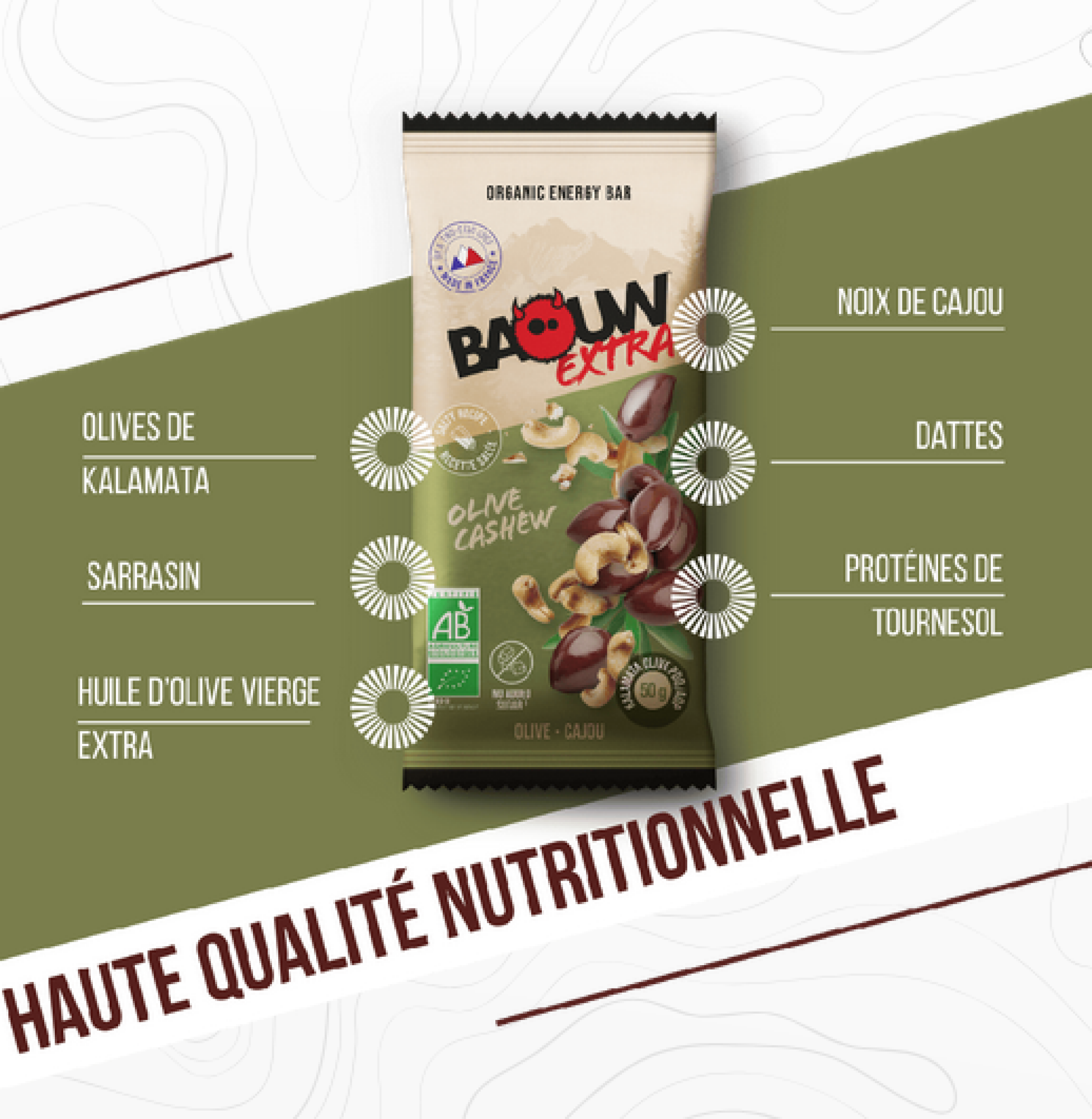 Baouw Extra - Olive Noix de Cajou