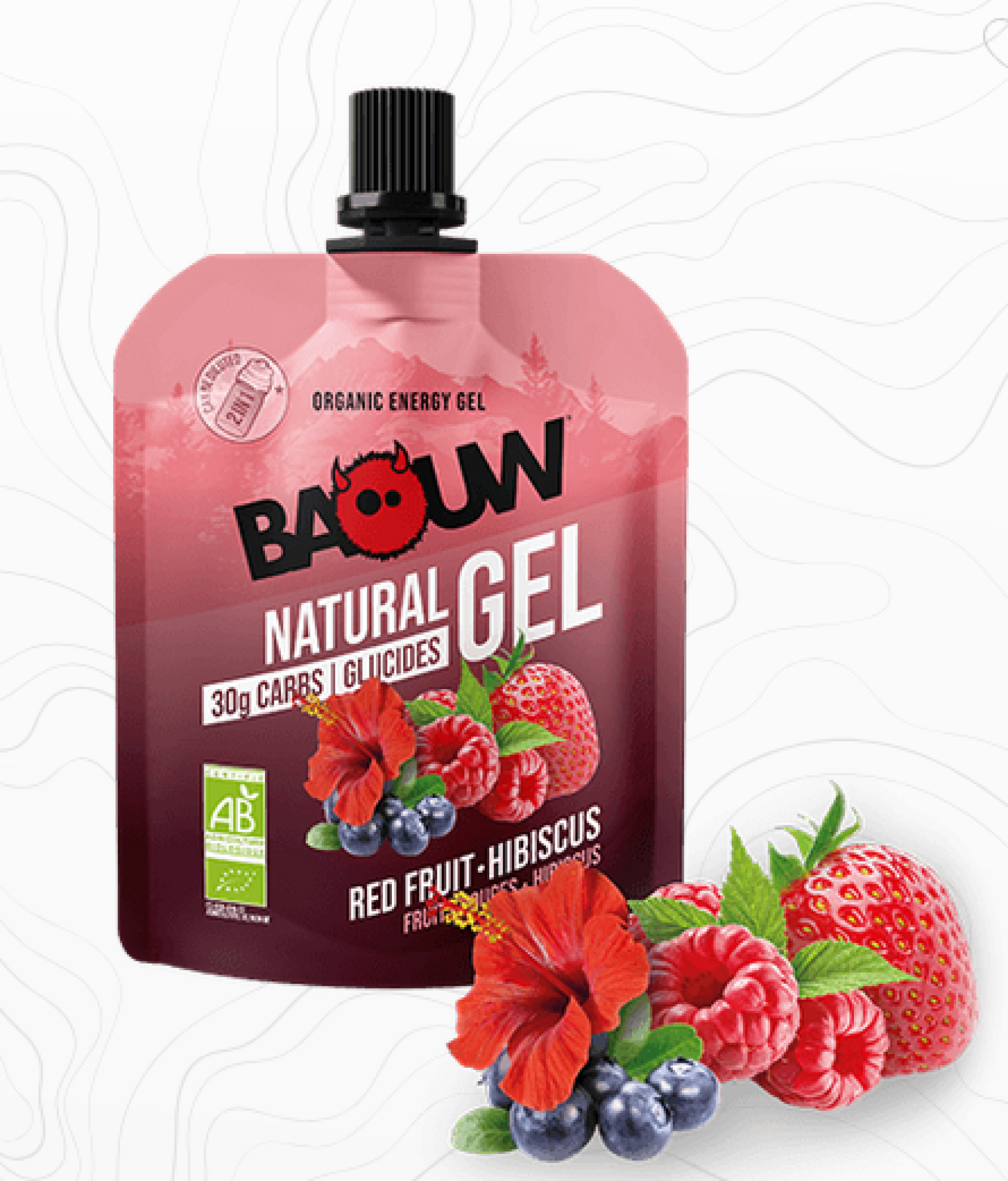 Gel Energétique - Fruits Rouges hibiscus