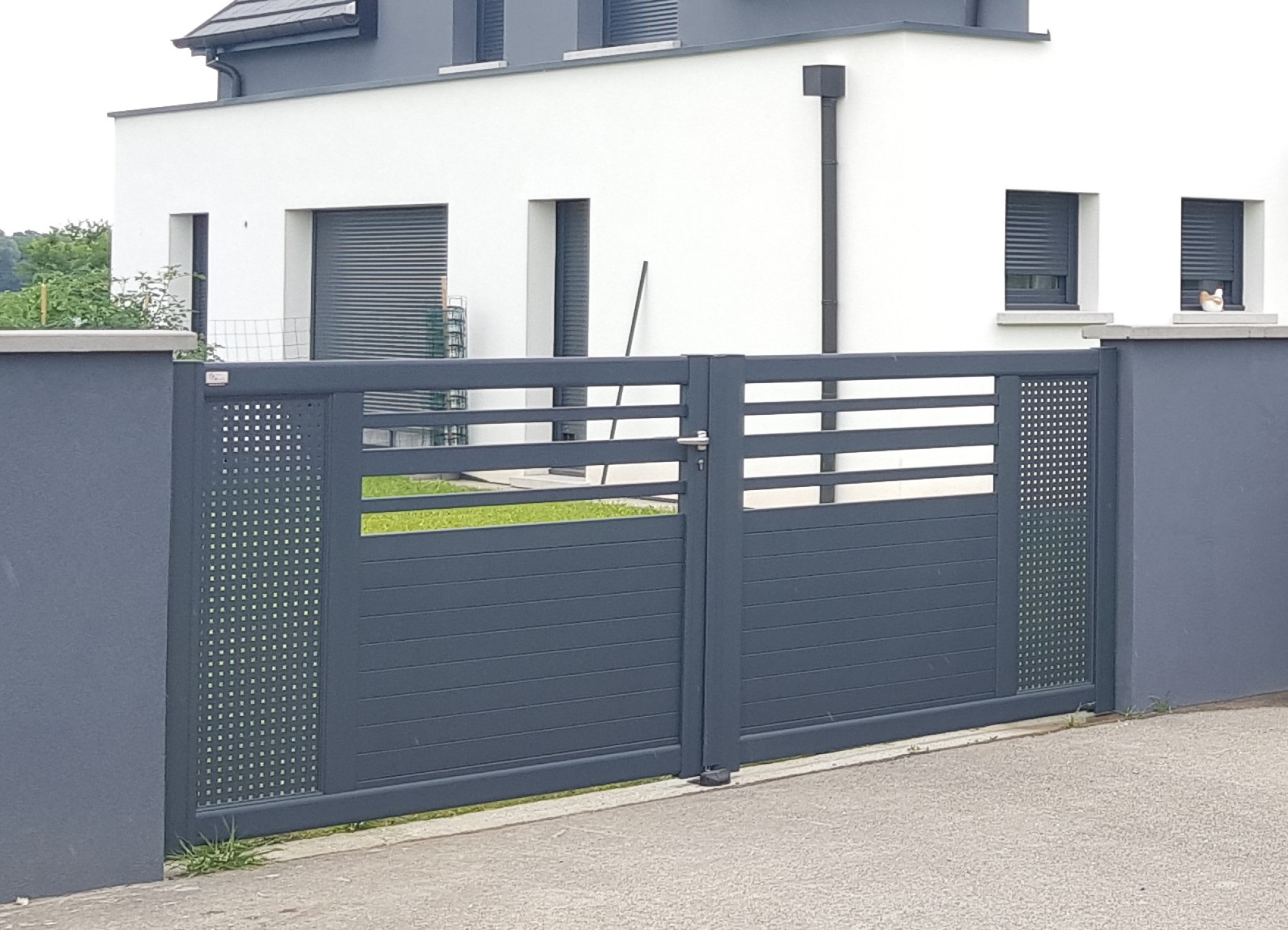 Portail 2 battants modèle Sydney