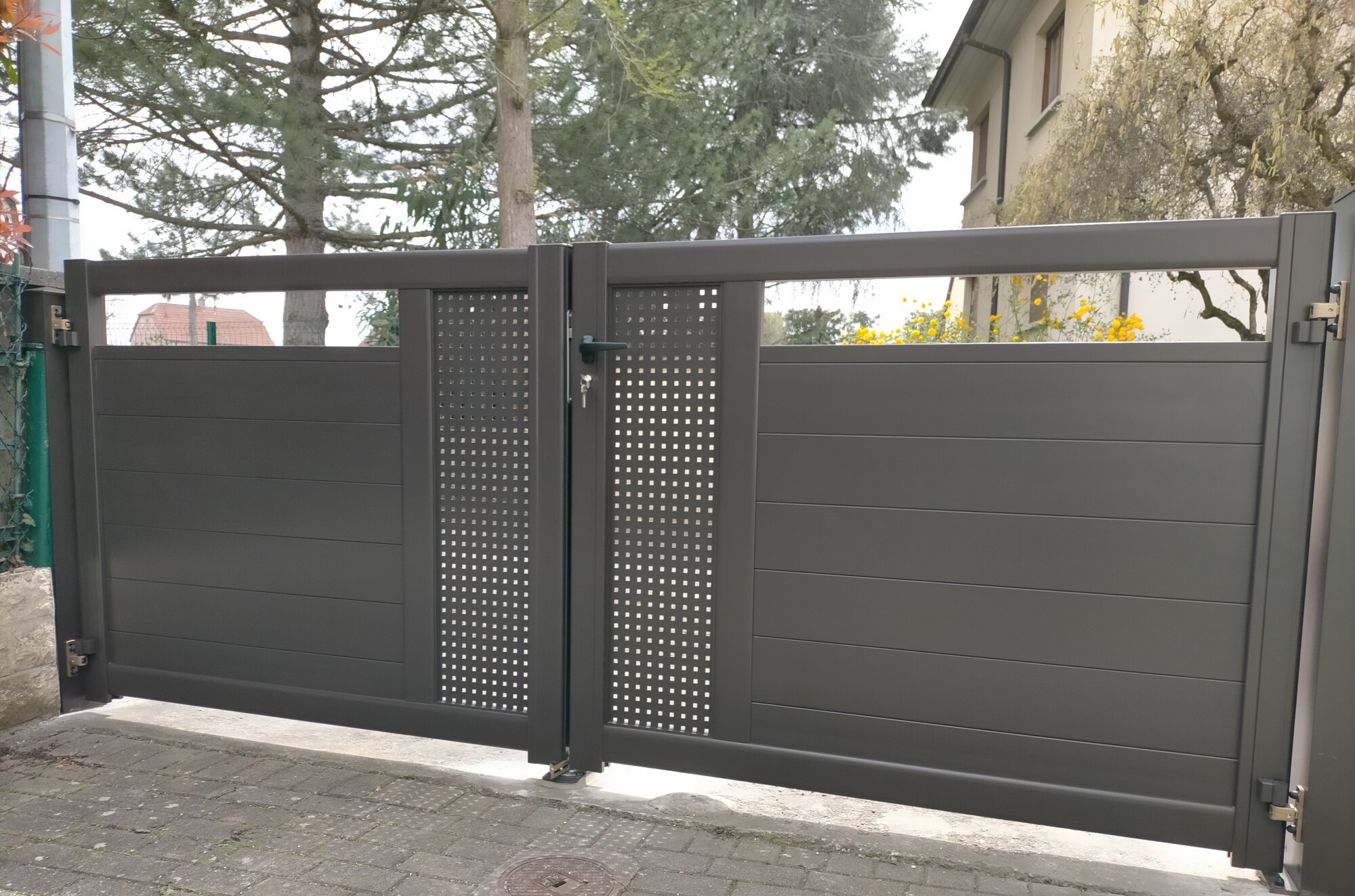 Portail 2 battants modèle Sydney