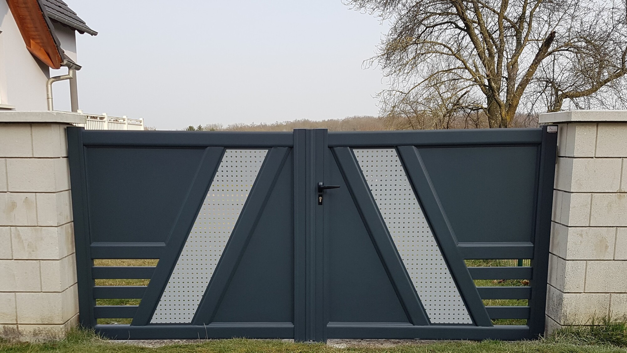 Portail 2 battants modèle Sydney