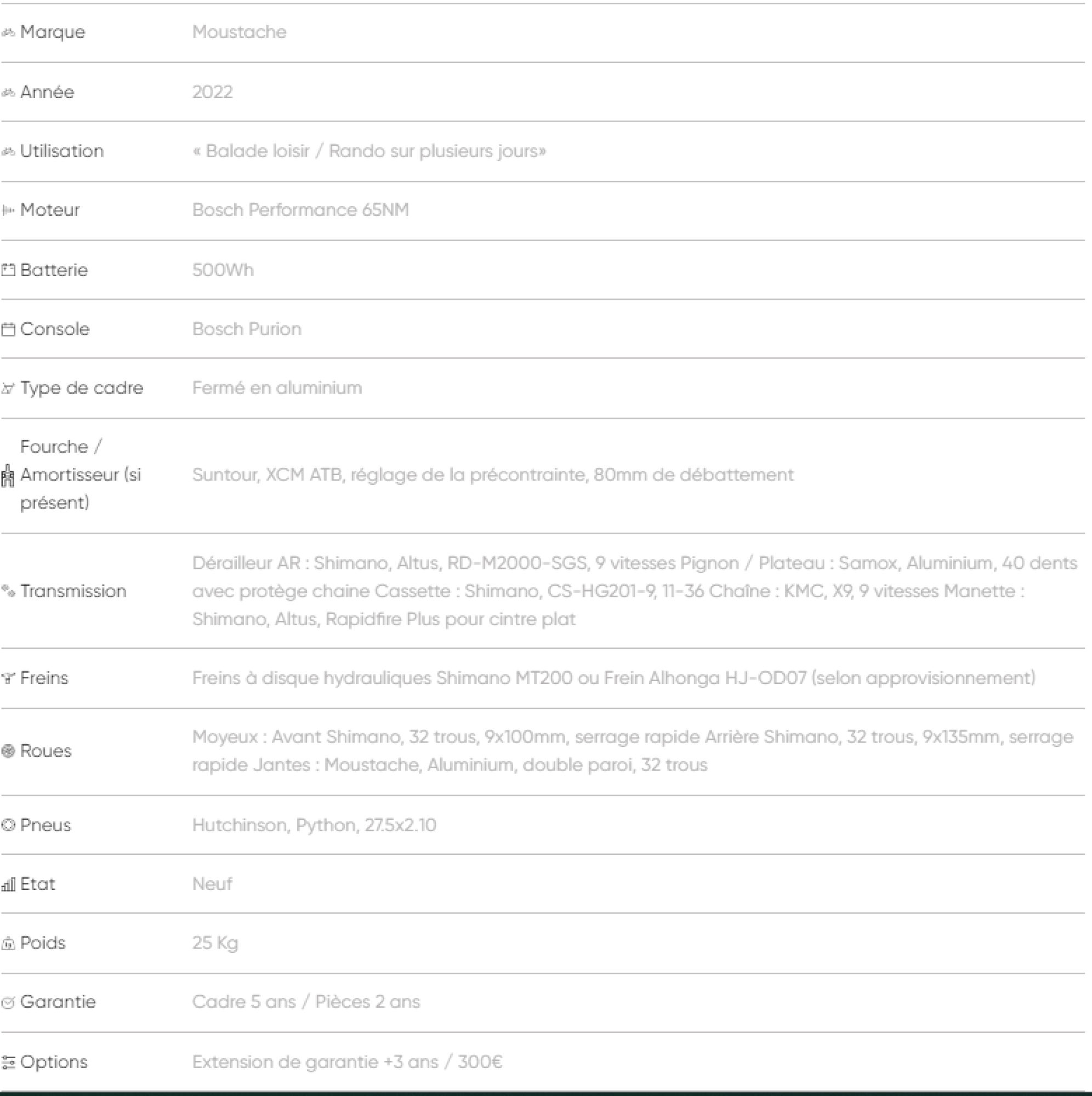 Crossover électrique moustache xroad 2