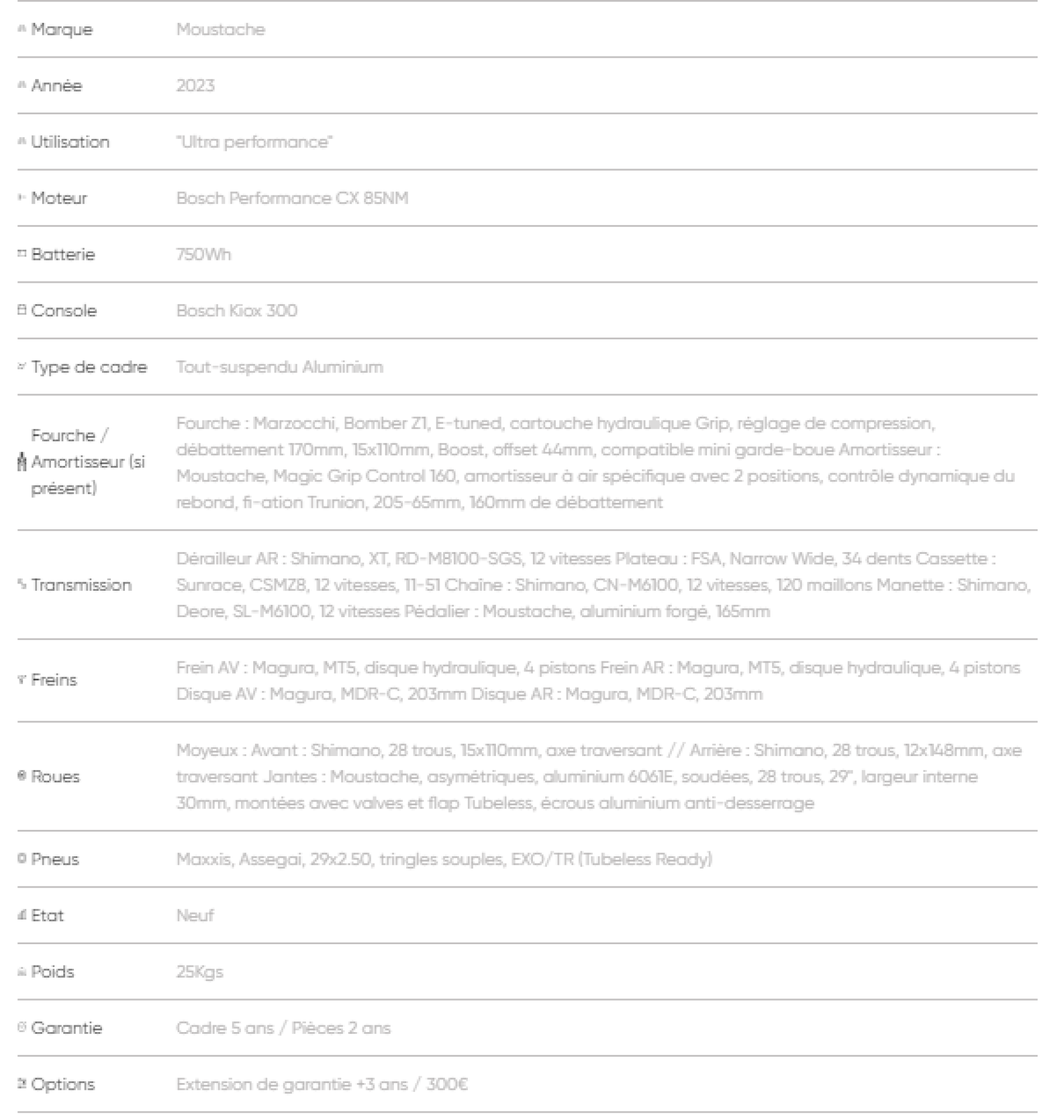 Vtt électrique moustache game 5