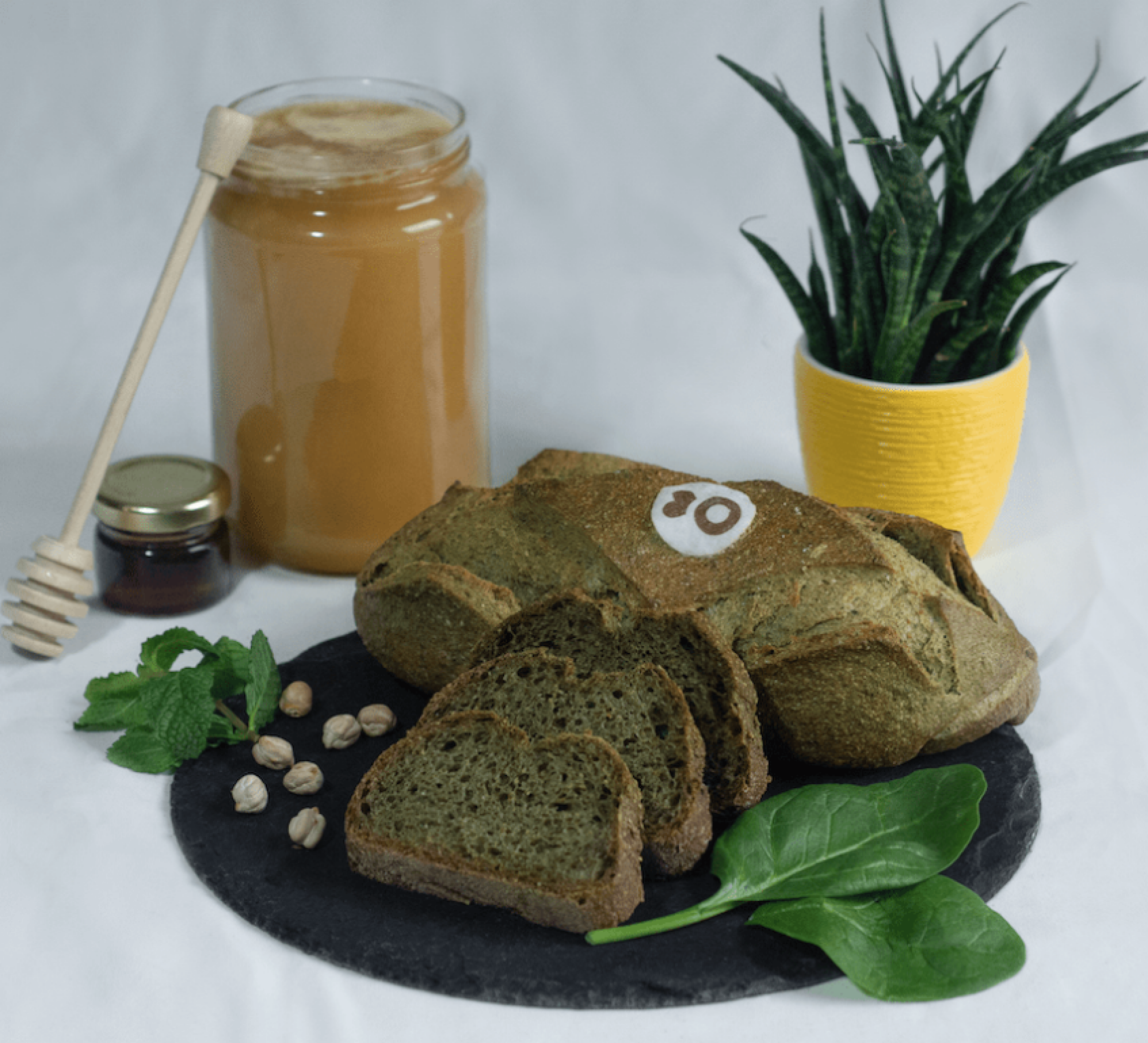 Le Soutien, pain santé aux légumes tranché