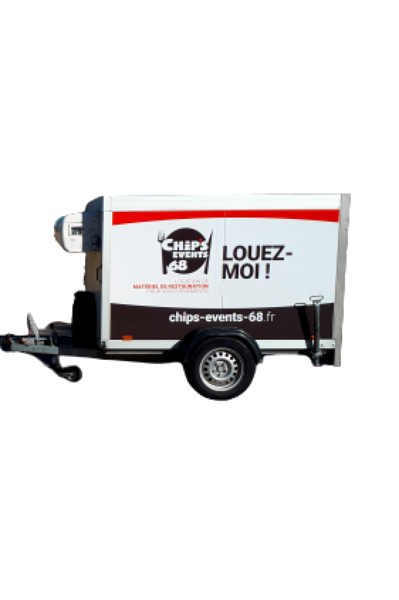 Remorque frigorifique 3m³ en location