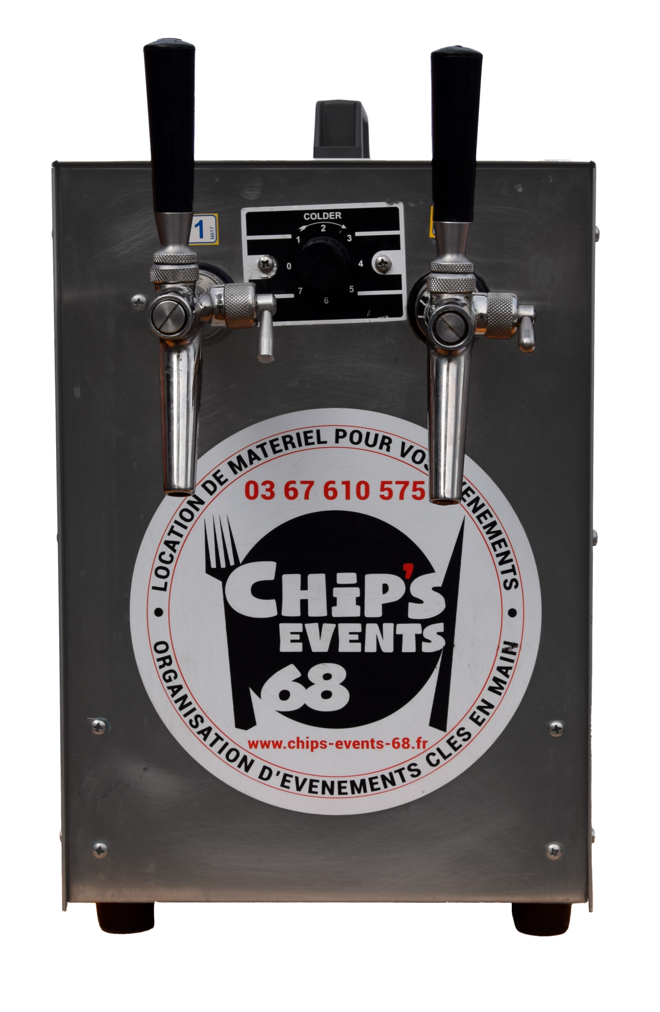 Tireuse à bière sèche simple ou double bec en location