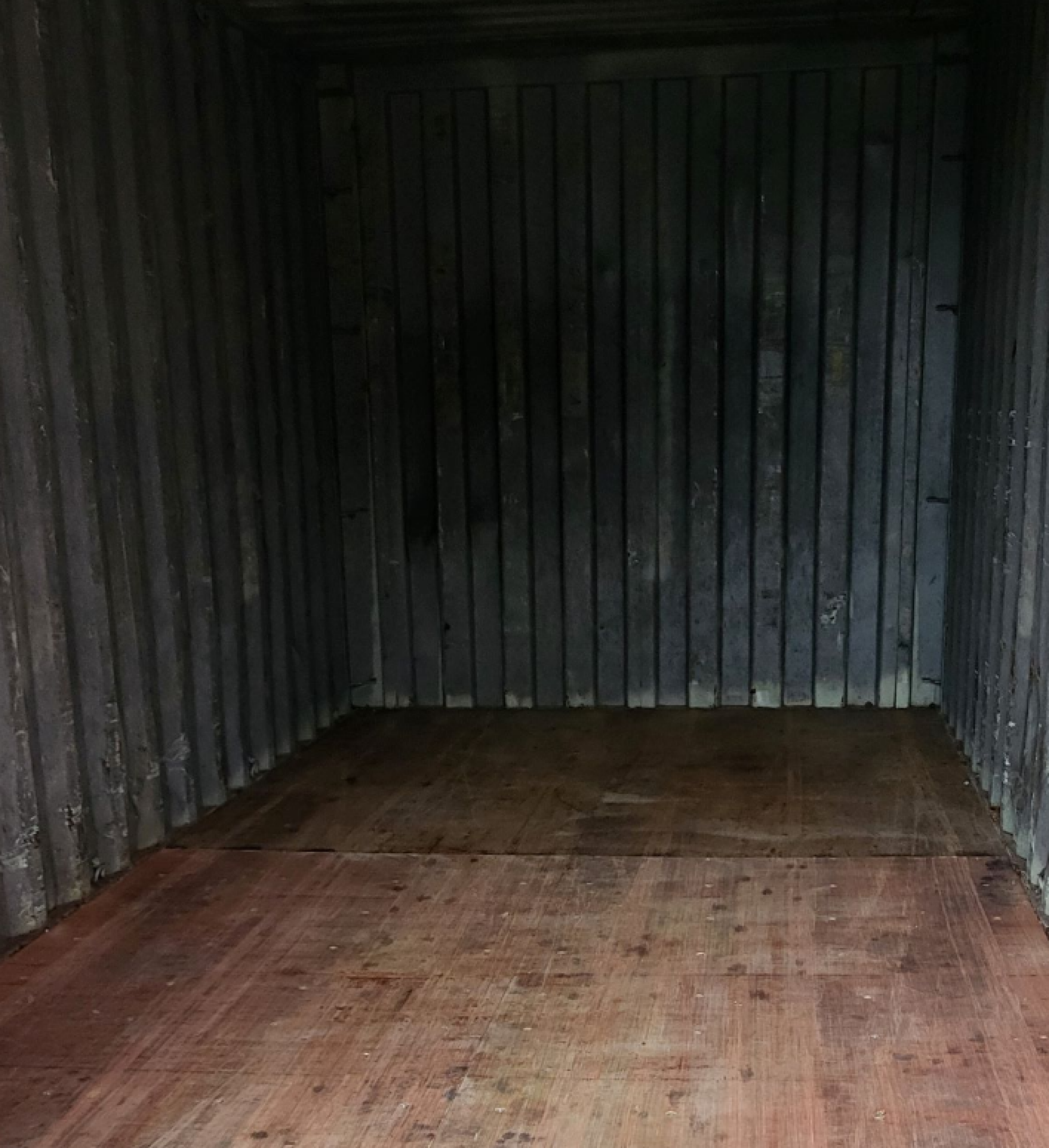 Container 20' DRY occasion ROUGE VIN