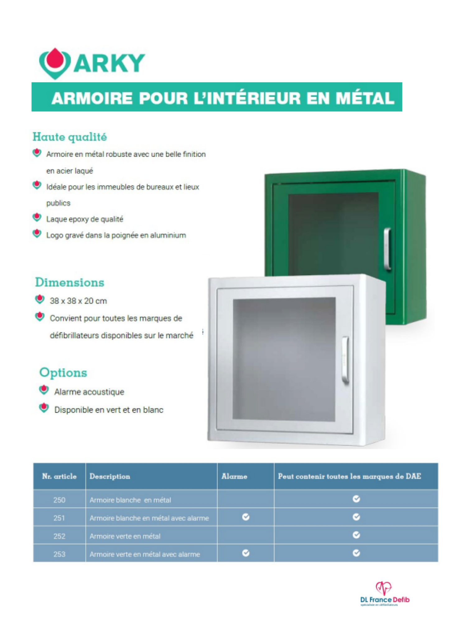 Armoire en métal pour intérieur