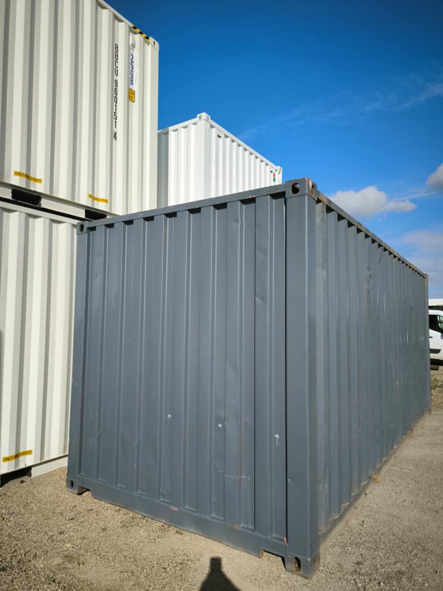 Container 20' DRY occasion - GRIS