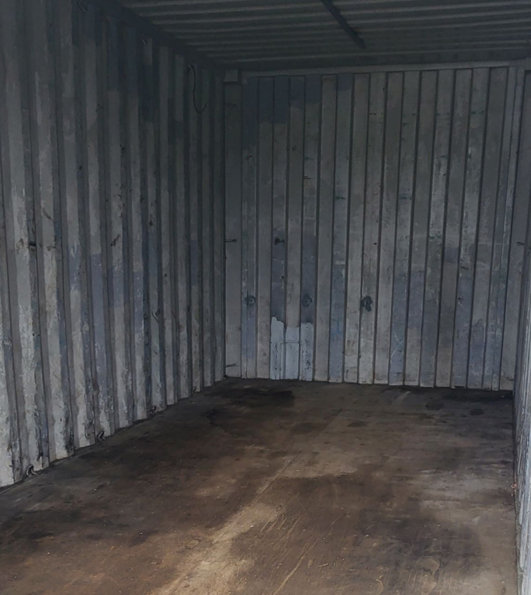 Container 20' DRY occasion - GRIS