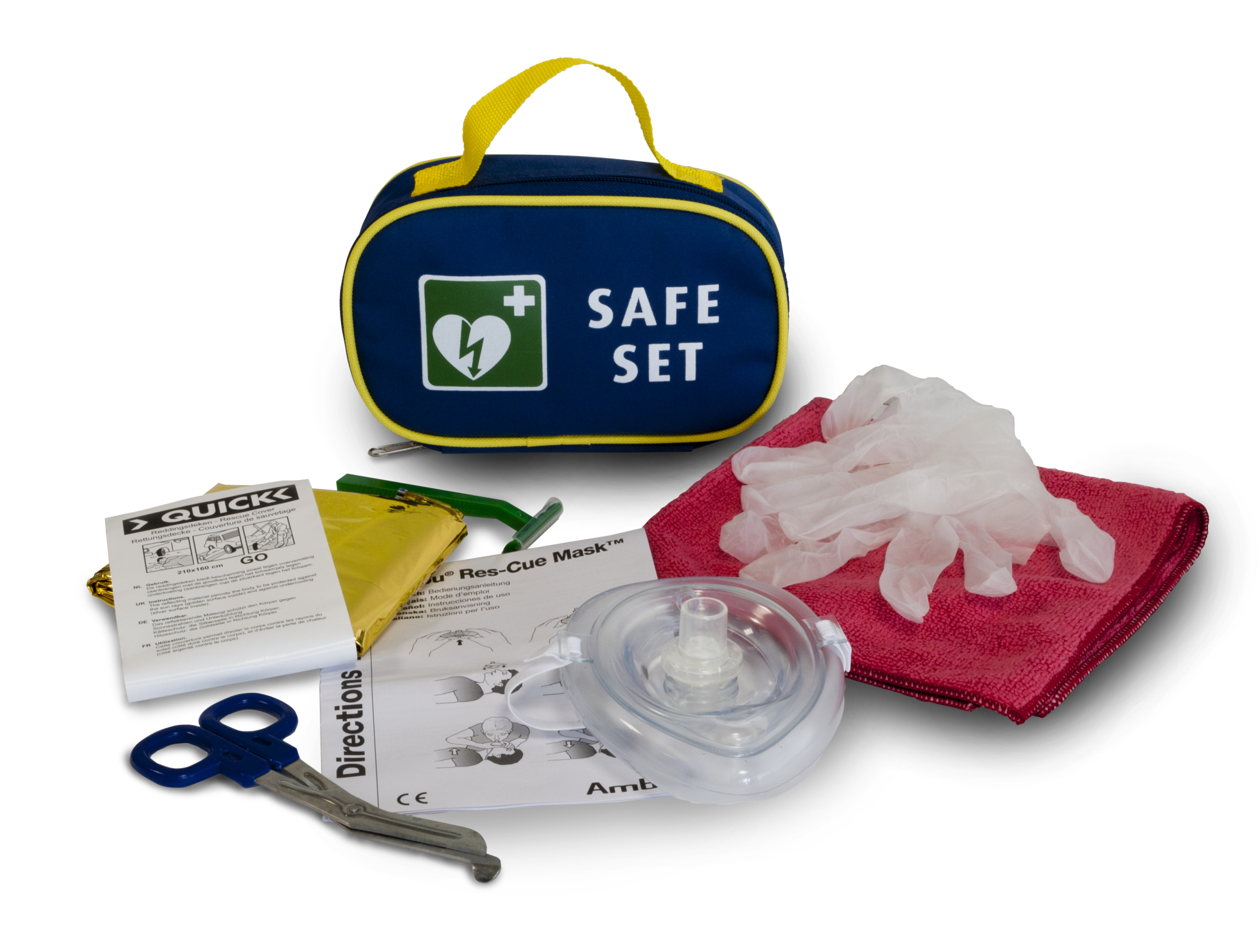 Trousse de secours défibrillation
