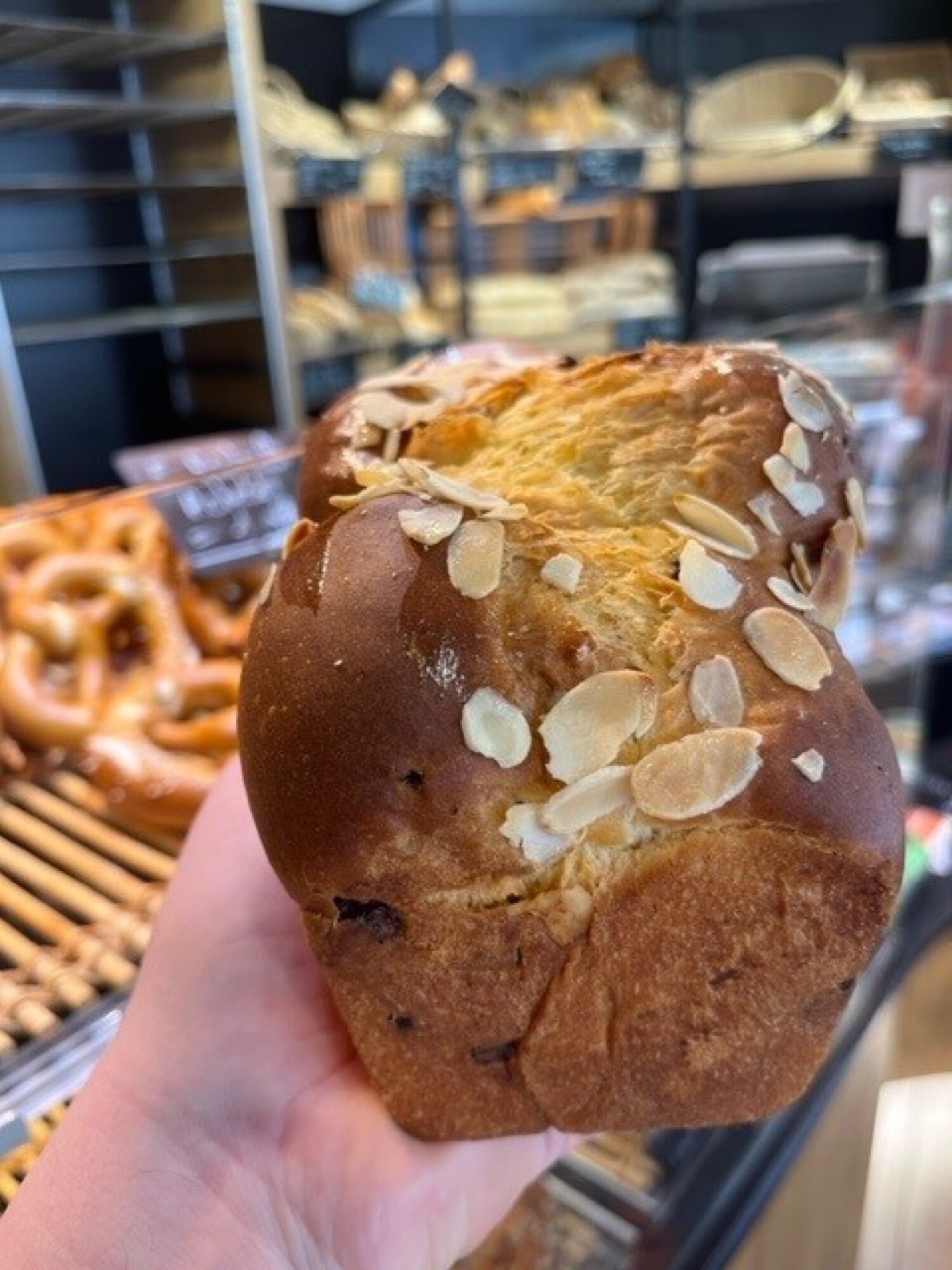 BRIOCHE CARREE AUX PEPITES DE CHOCOLAT