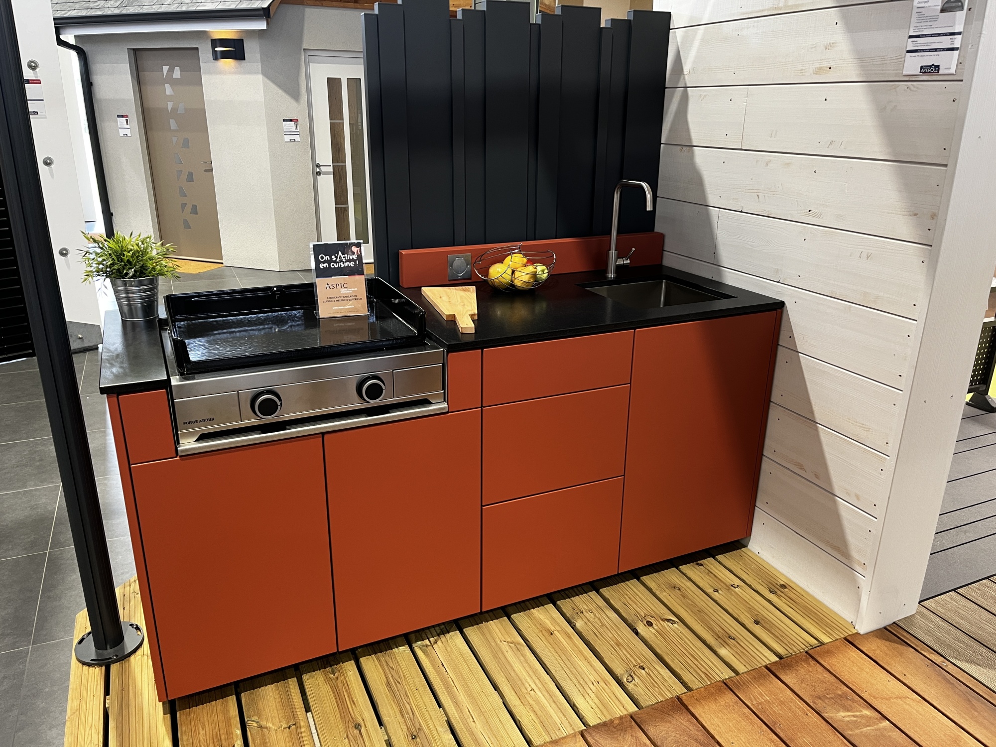 Cuisine extérieure sur mesure ultra personnalisable