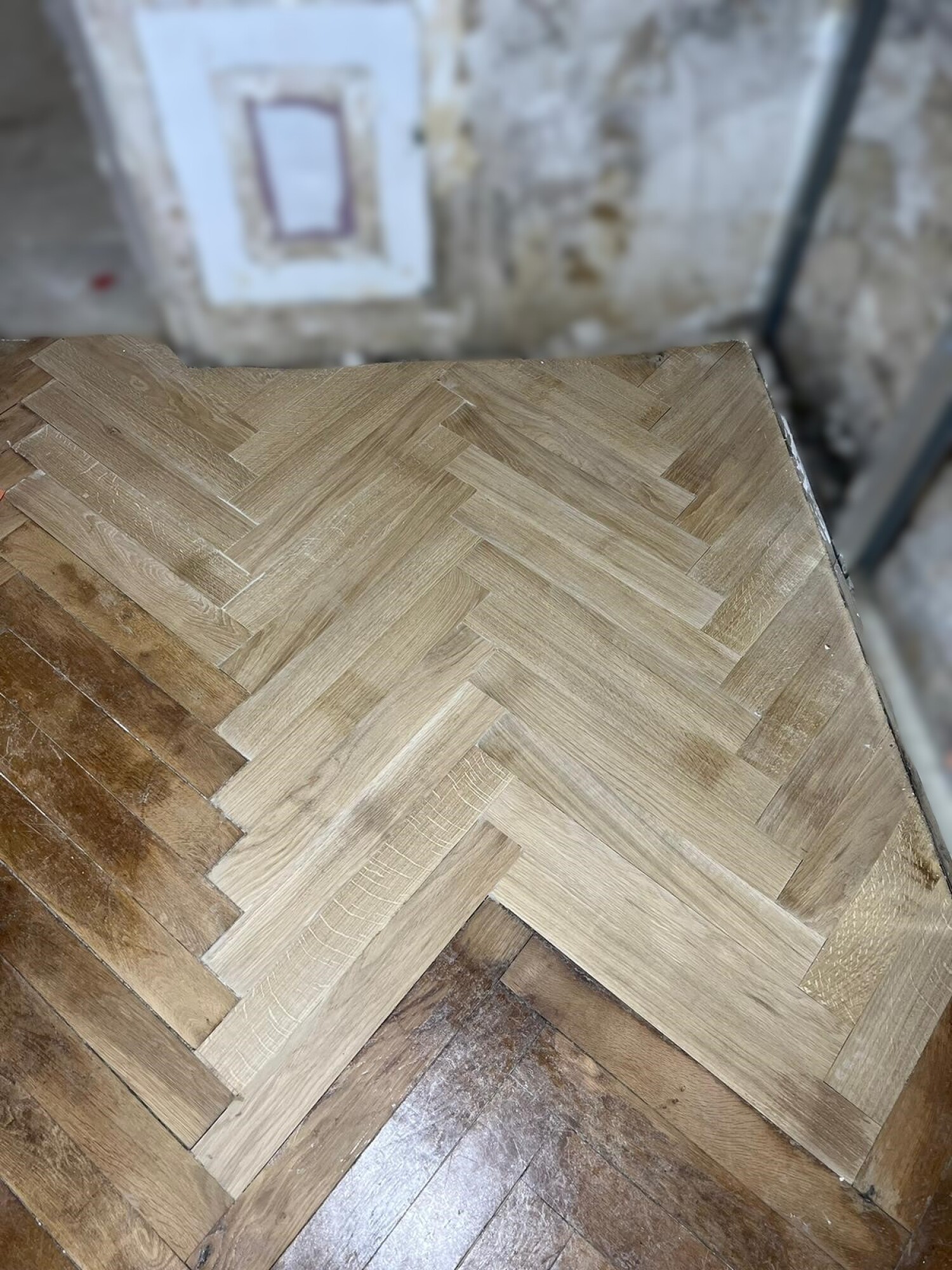 Raccord parquet