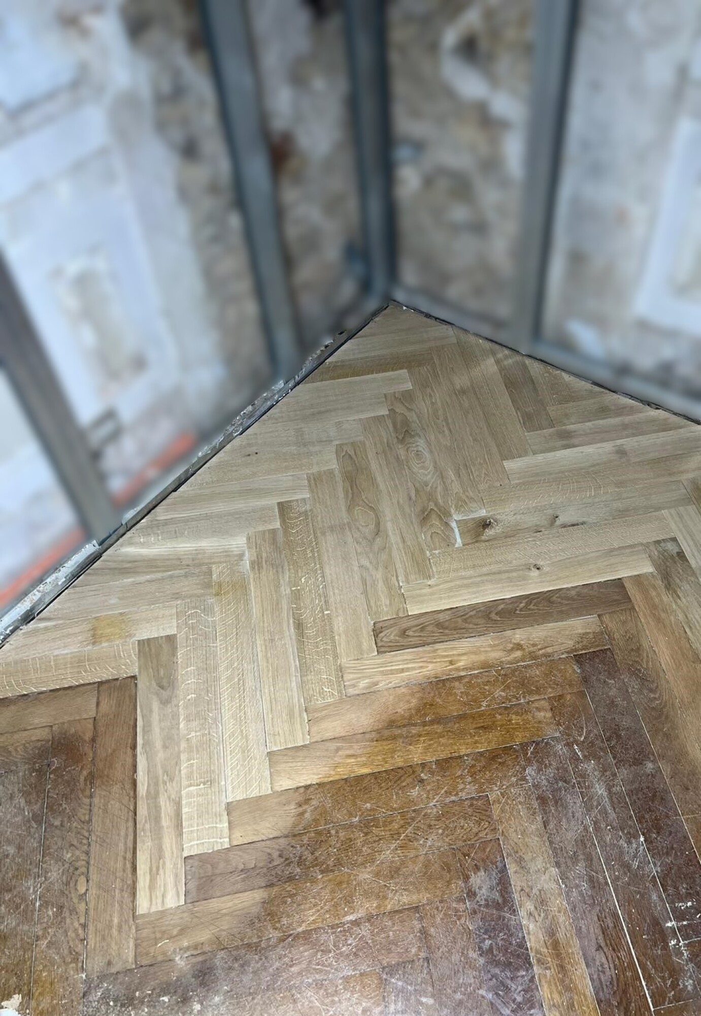 Raccord parquet