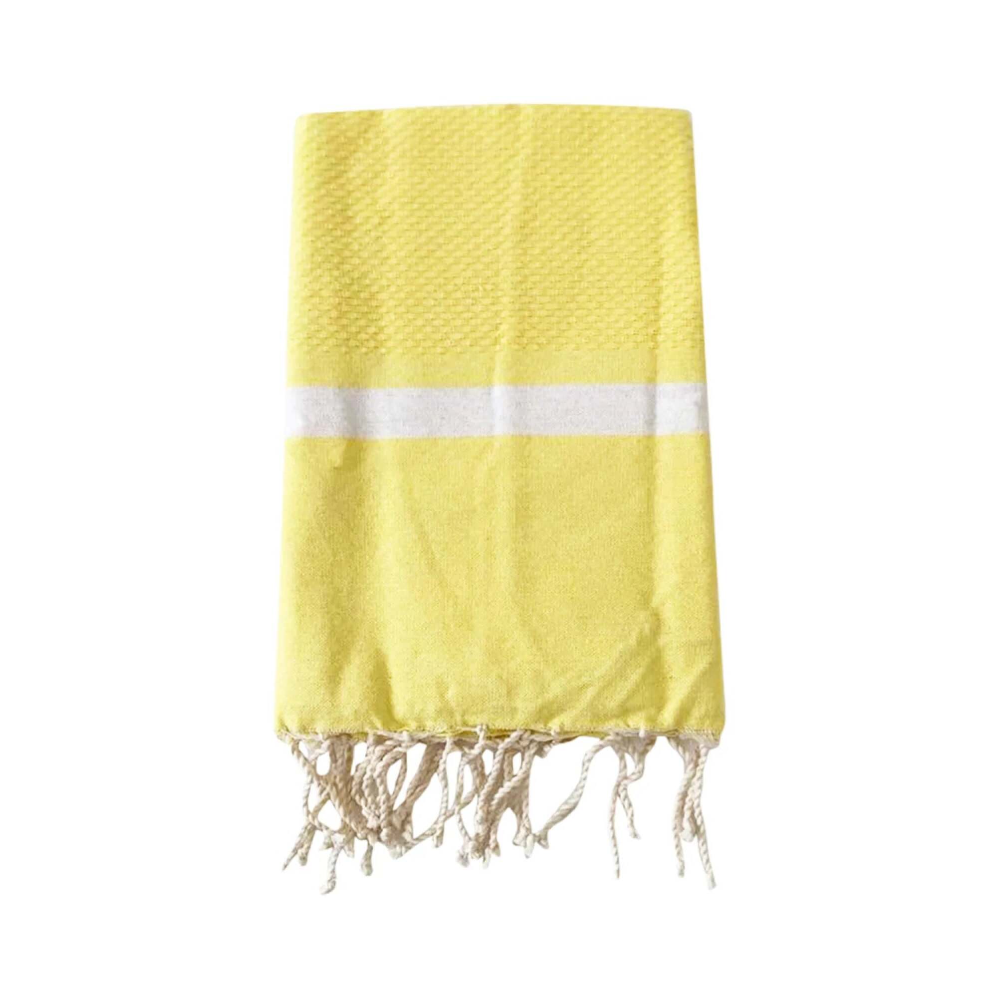 Fouta traditionnelle Melissa Poussin 200x200 190g/m²