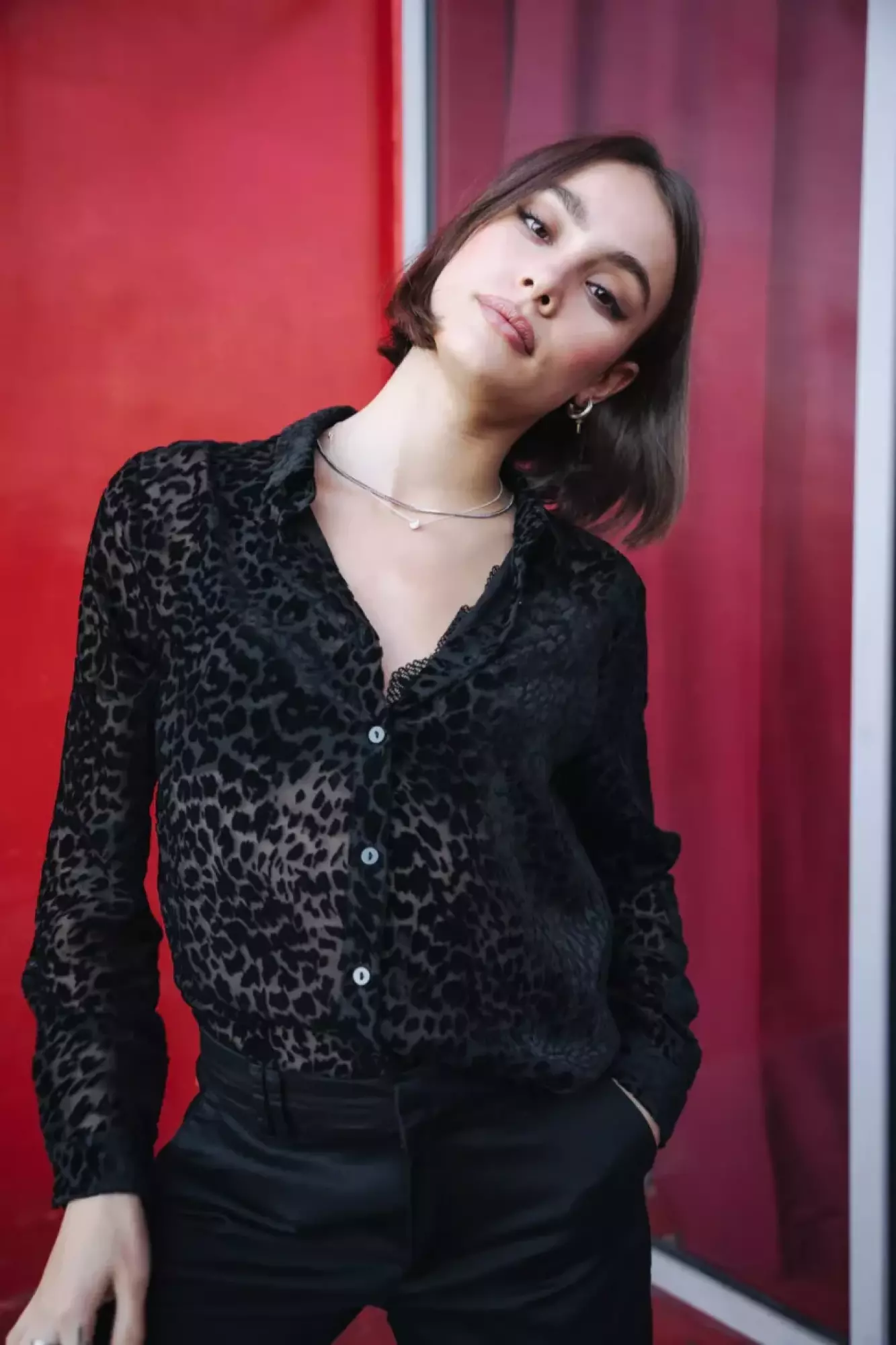 Chemise Cornelia Leo Burn Out