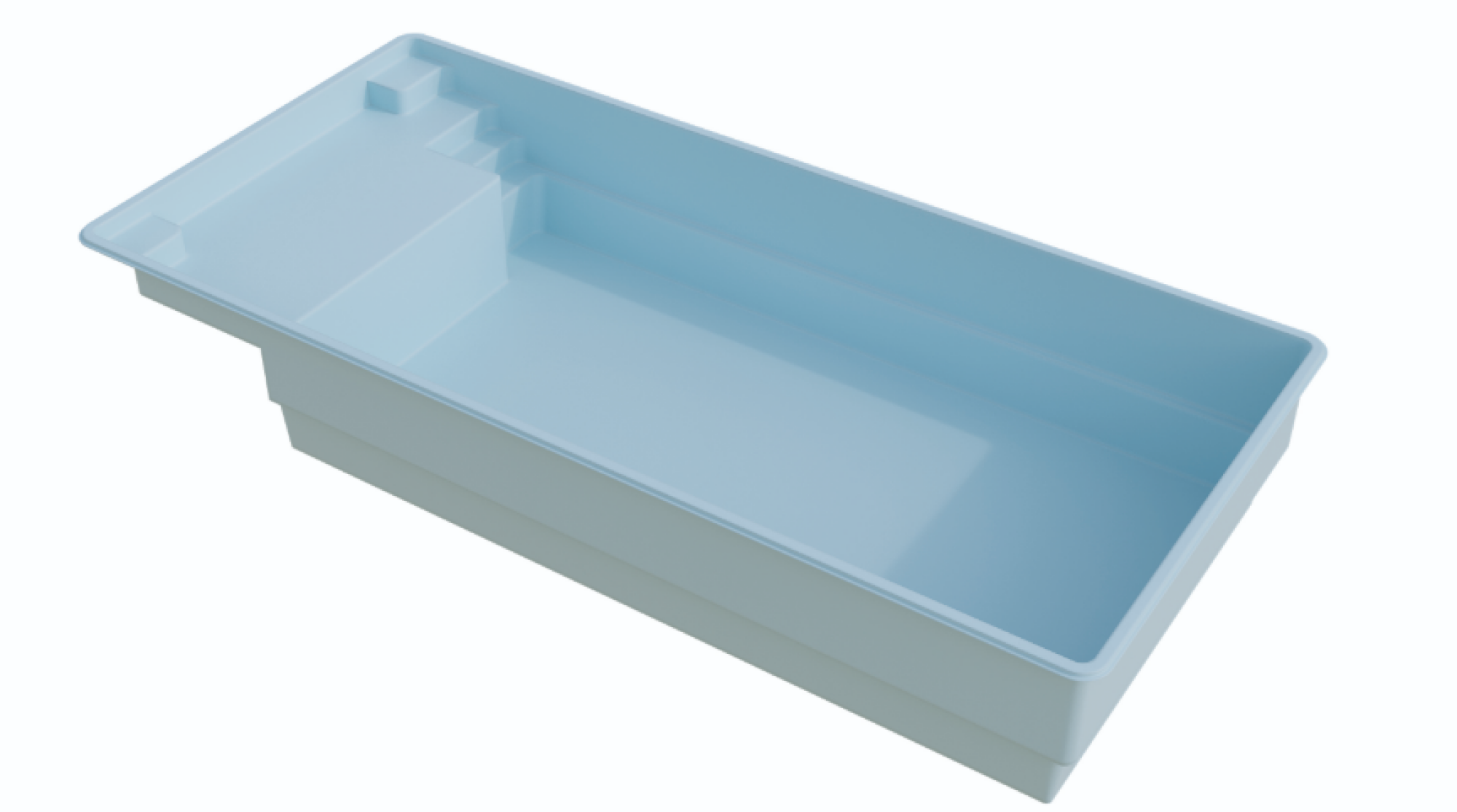 PISCINE COQUE PLAGE 650