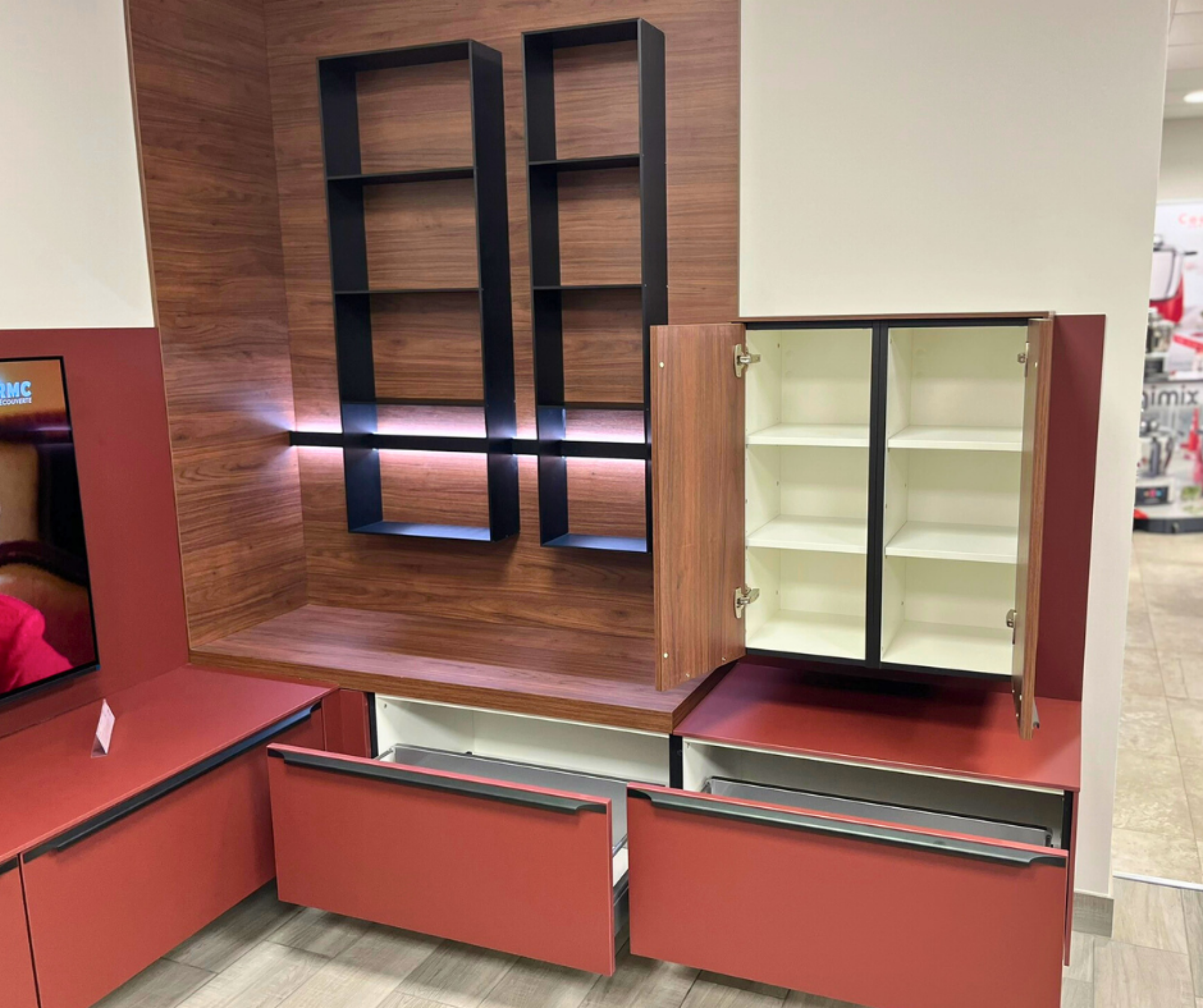 Meuble TV Mural Design