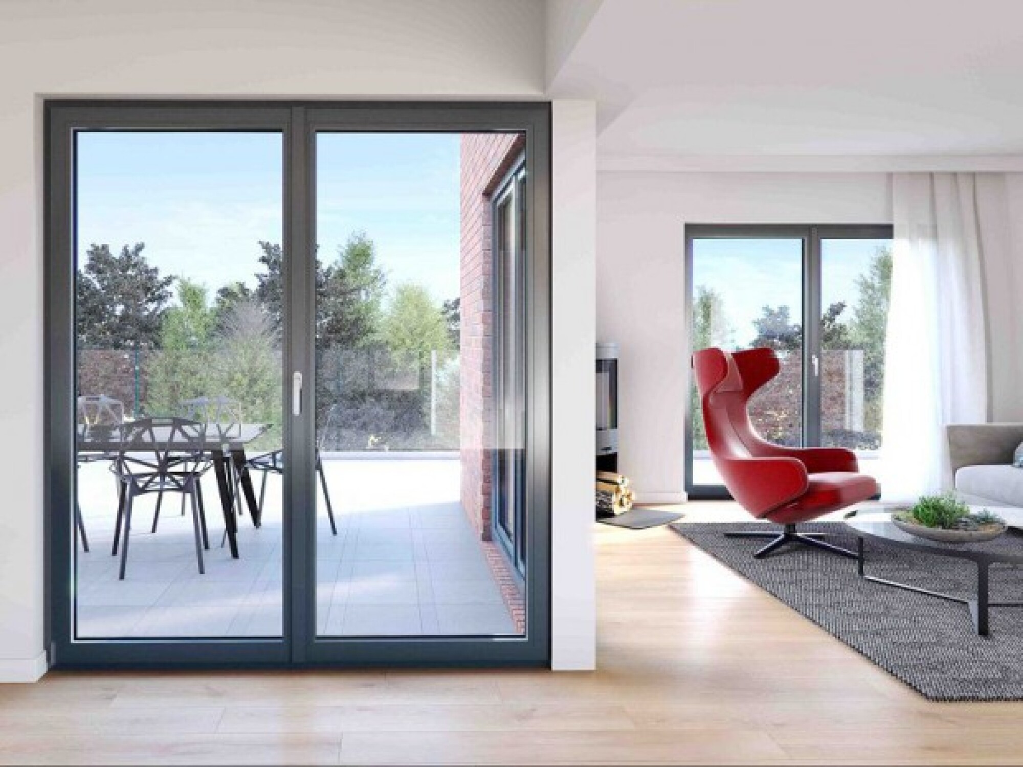 Portes-fenêtres PVC - Aluminium