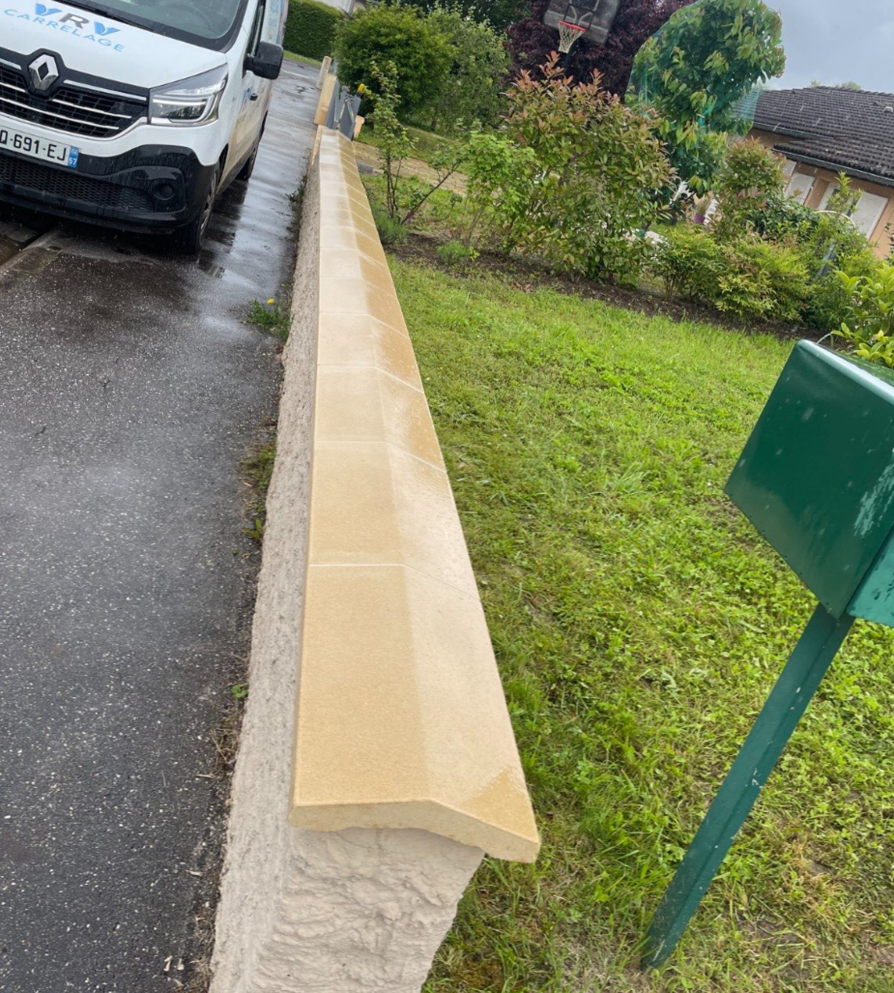 Margelles et couvertines