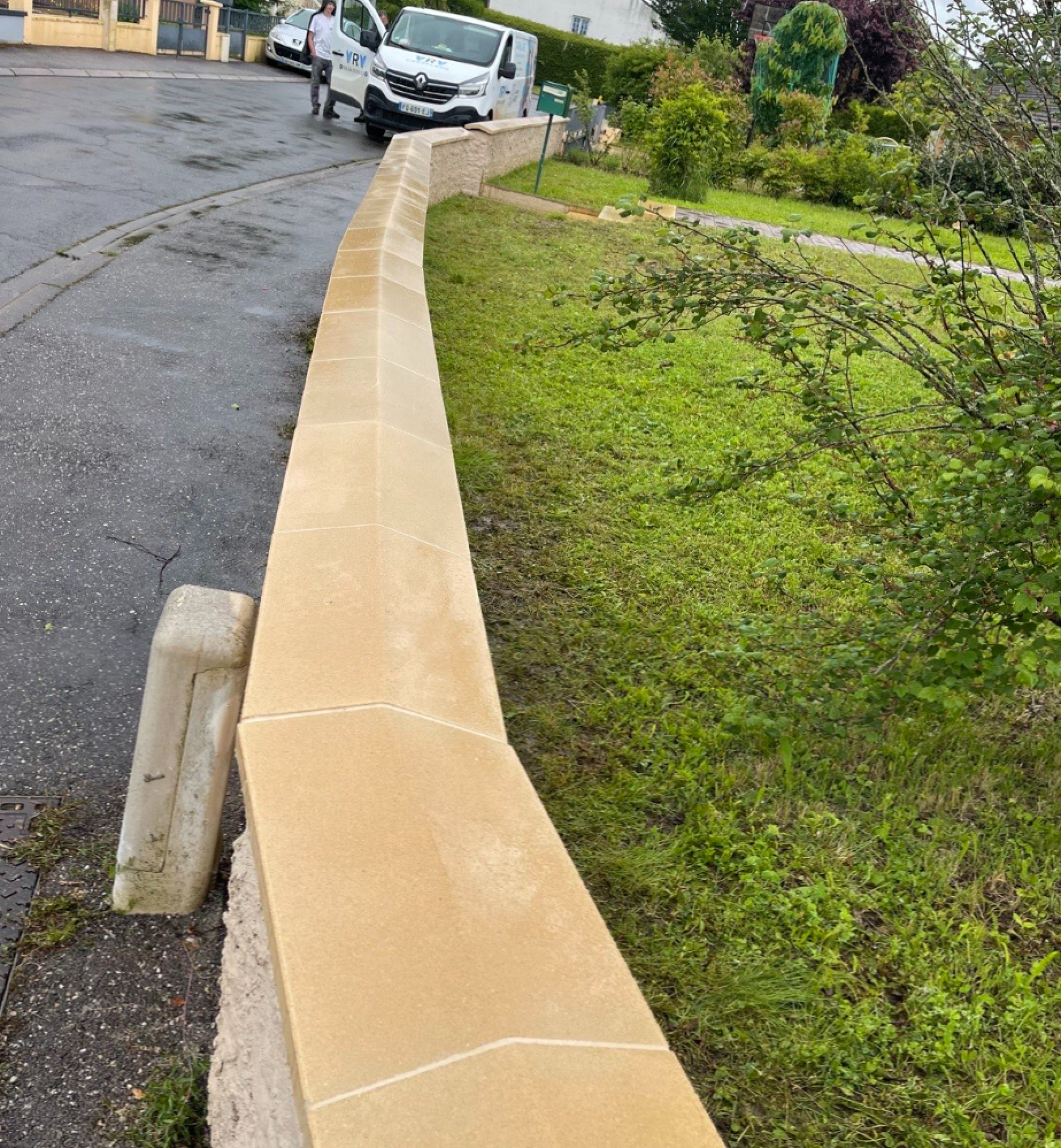 Margelles et couvertines