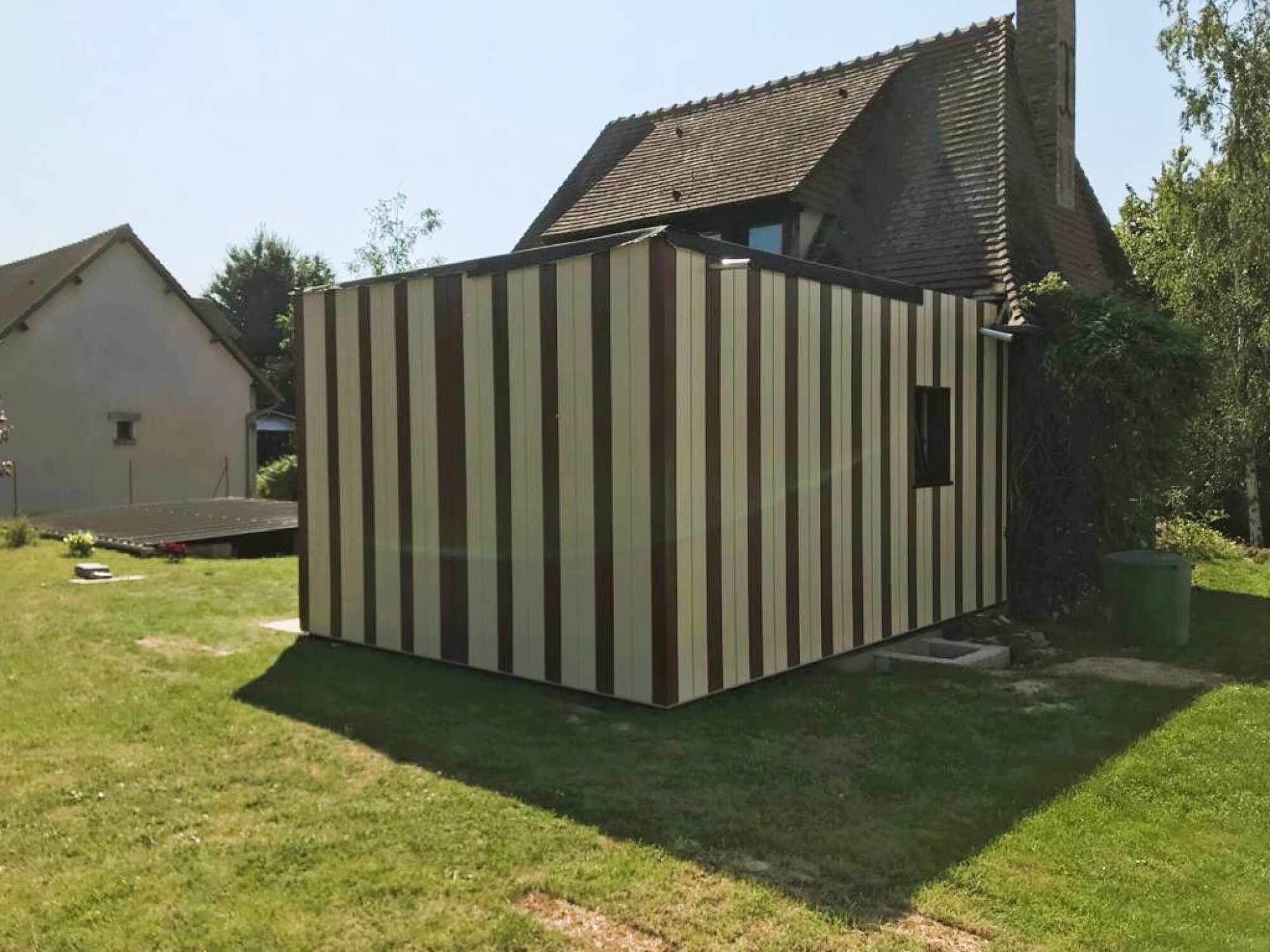 Extension ossature bois