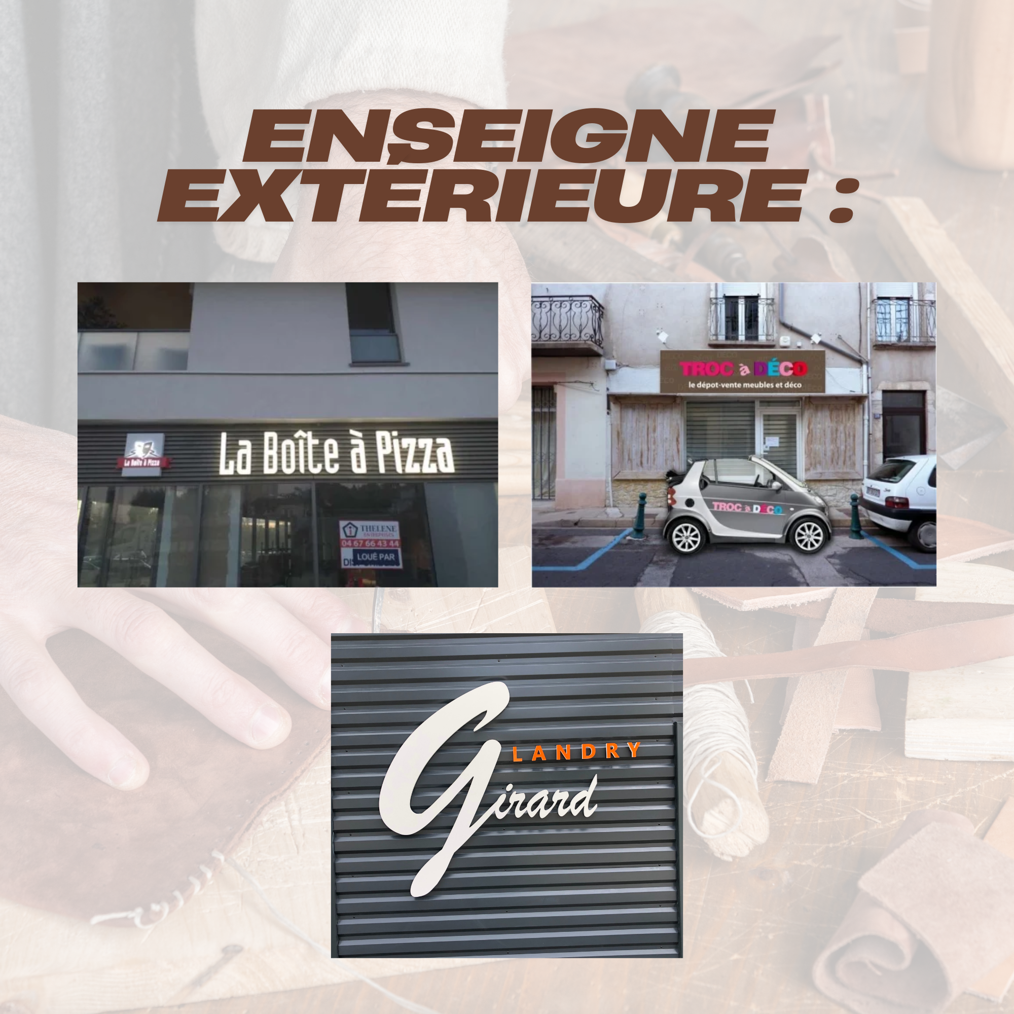 Pack Artisan Signalétique