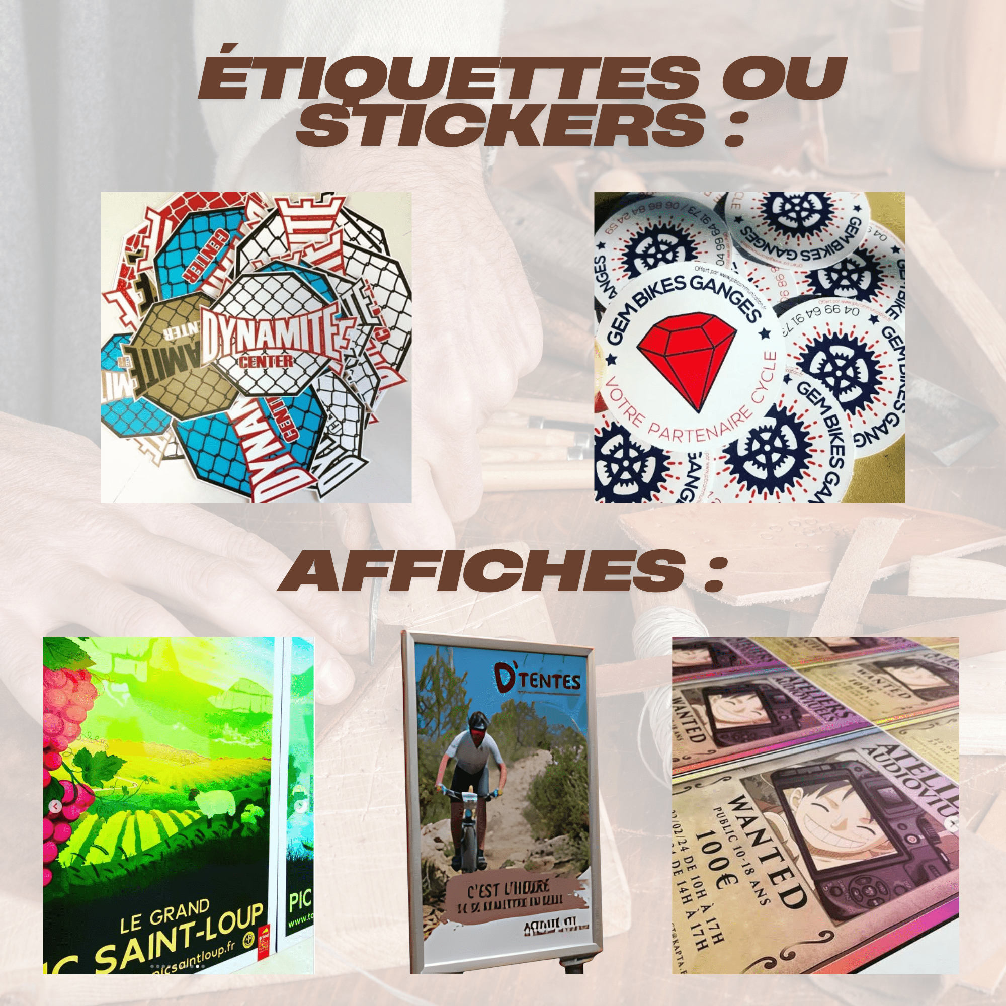 Pack Artisan Signalétique