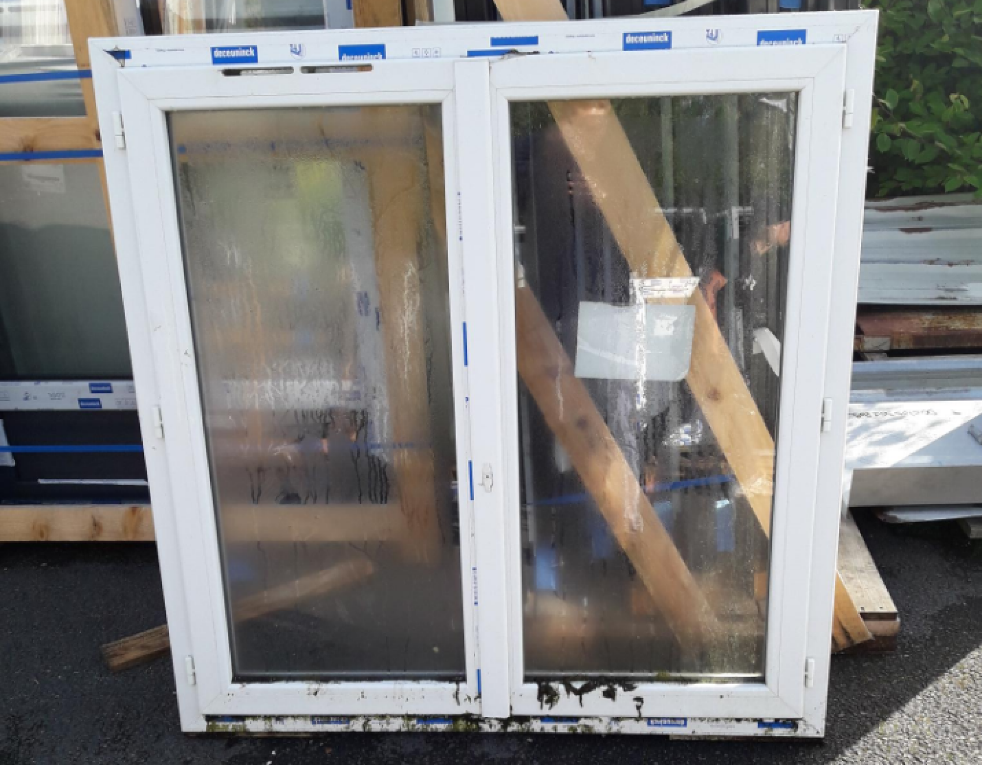 Fenêtre 2 vantaux Haut 1285 mm x Larg 1280 mm